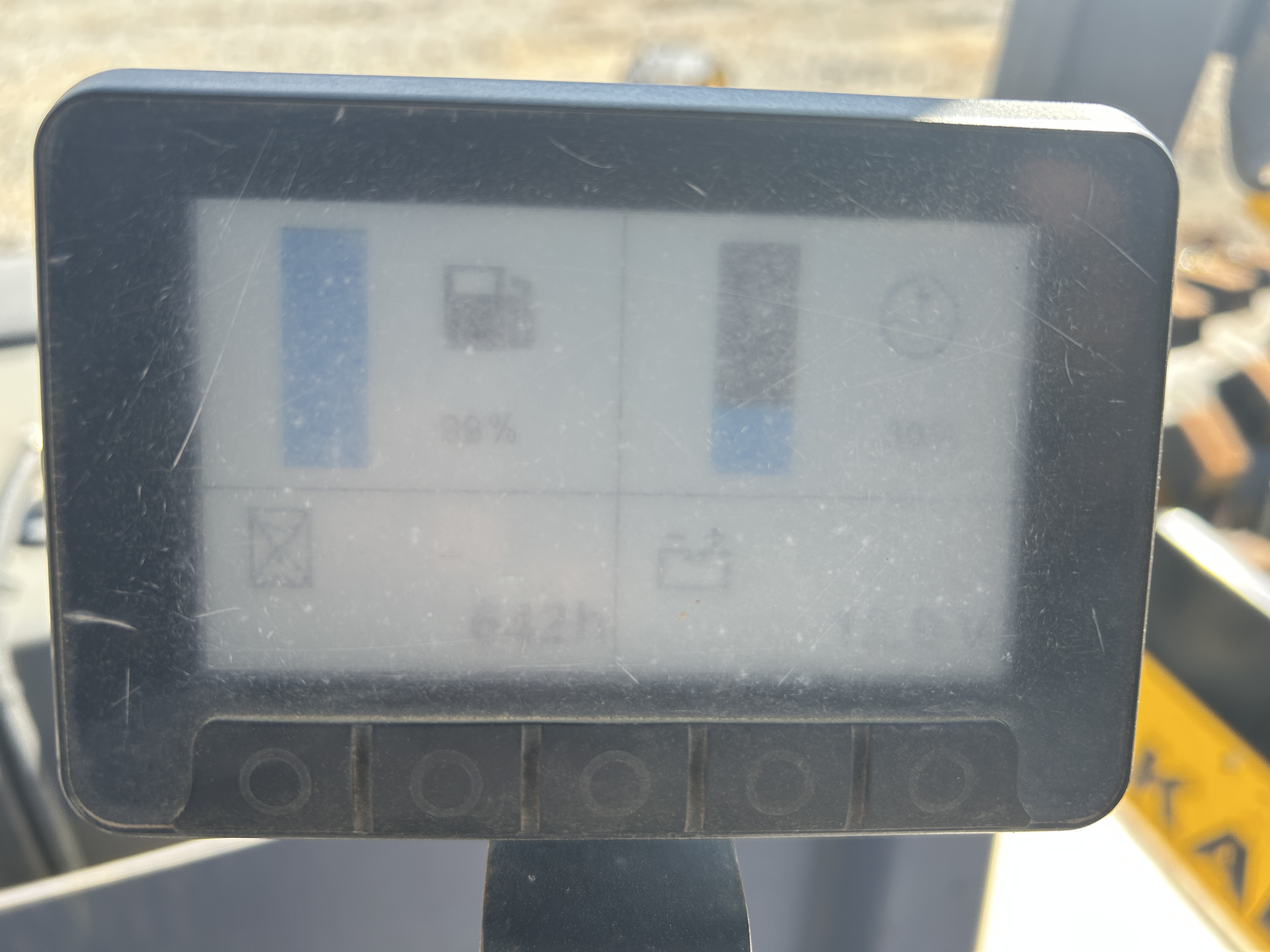 Used 2023 Dynapac CP1200 - 9 wheel pneumatic roller with only 642 hours