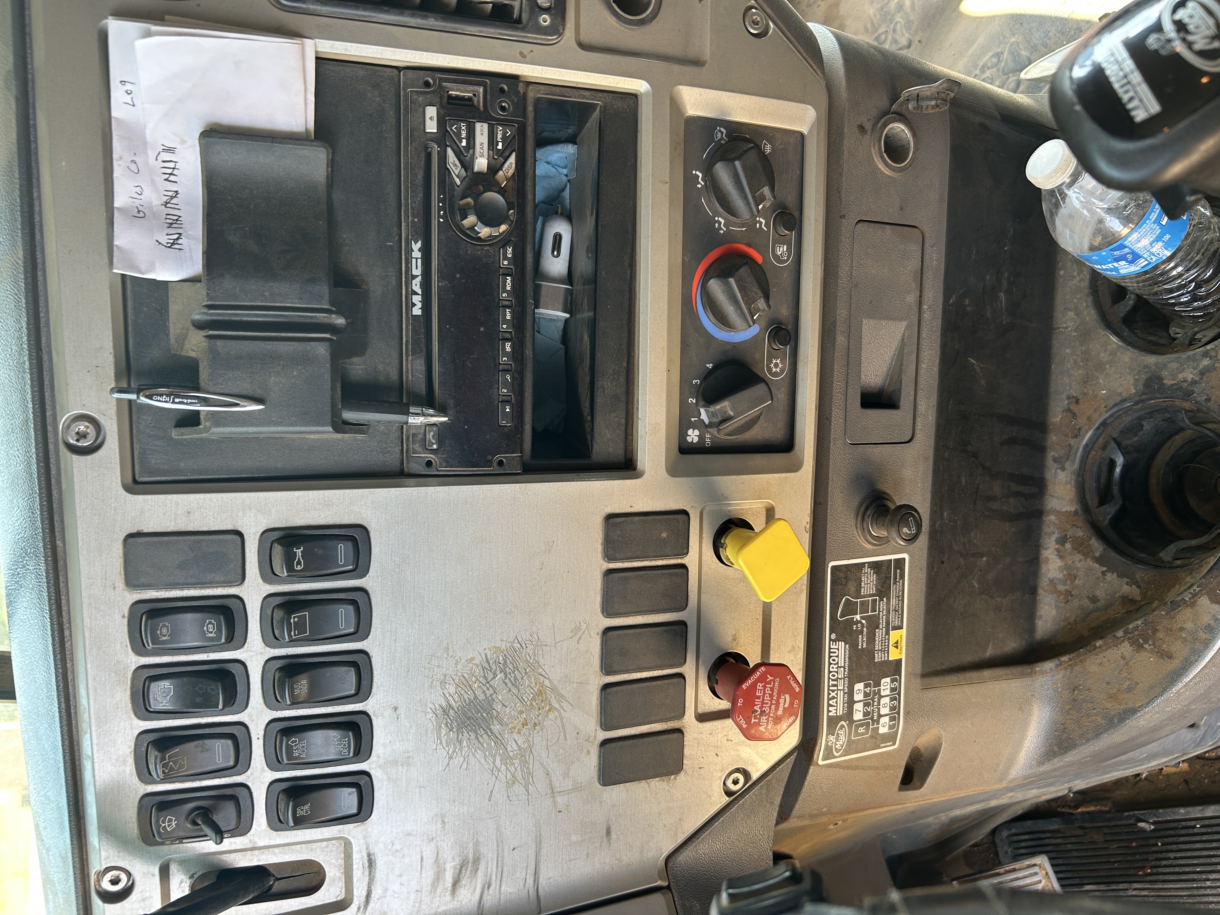 Used 2016 Mack GU713 Tri Axle Dump Truck