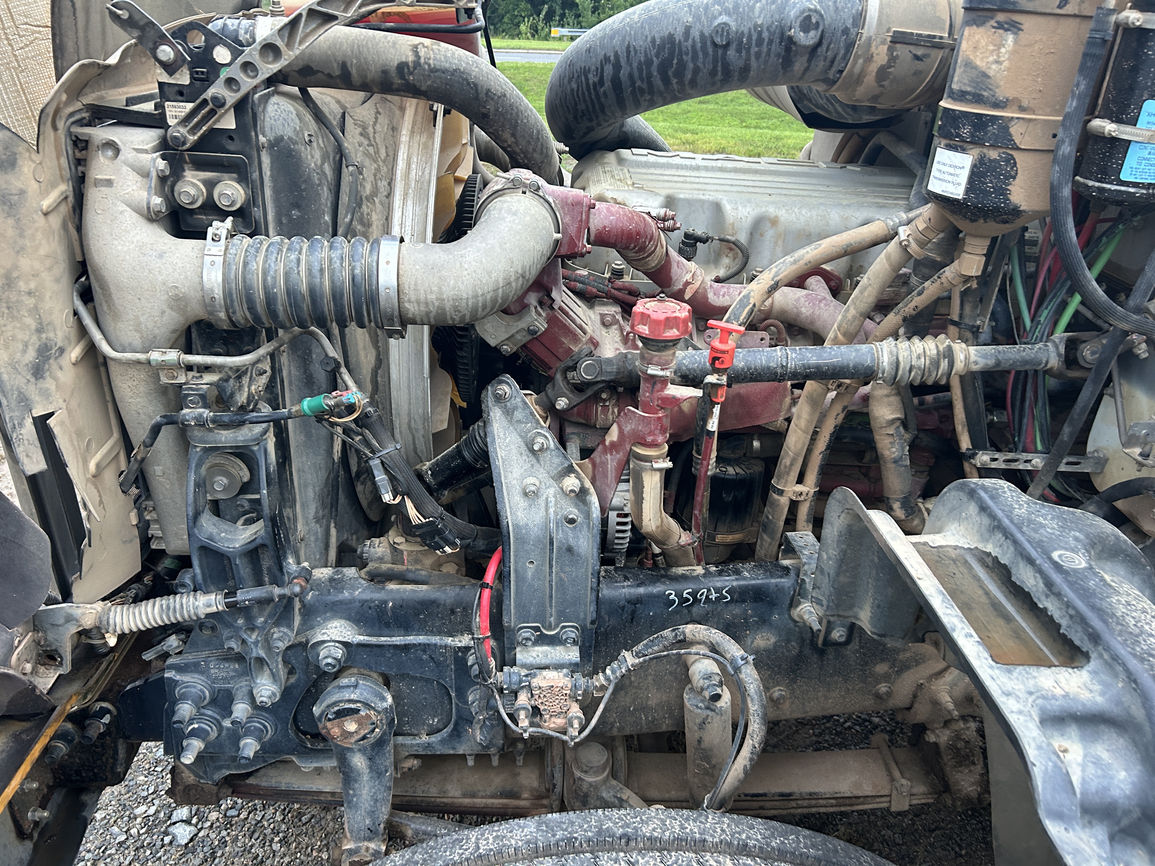 Used 2014 Mack Granite GU713 Quad Axle Dump Truck - Automatic