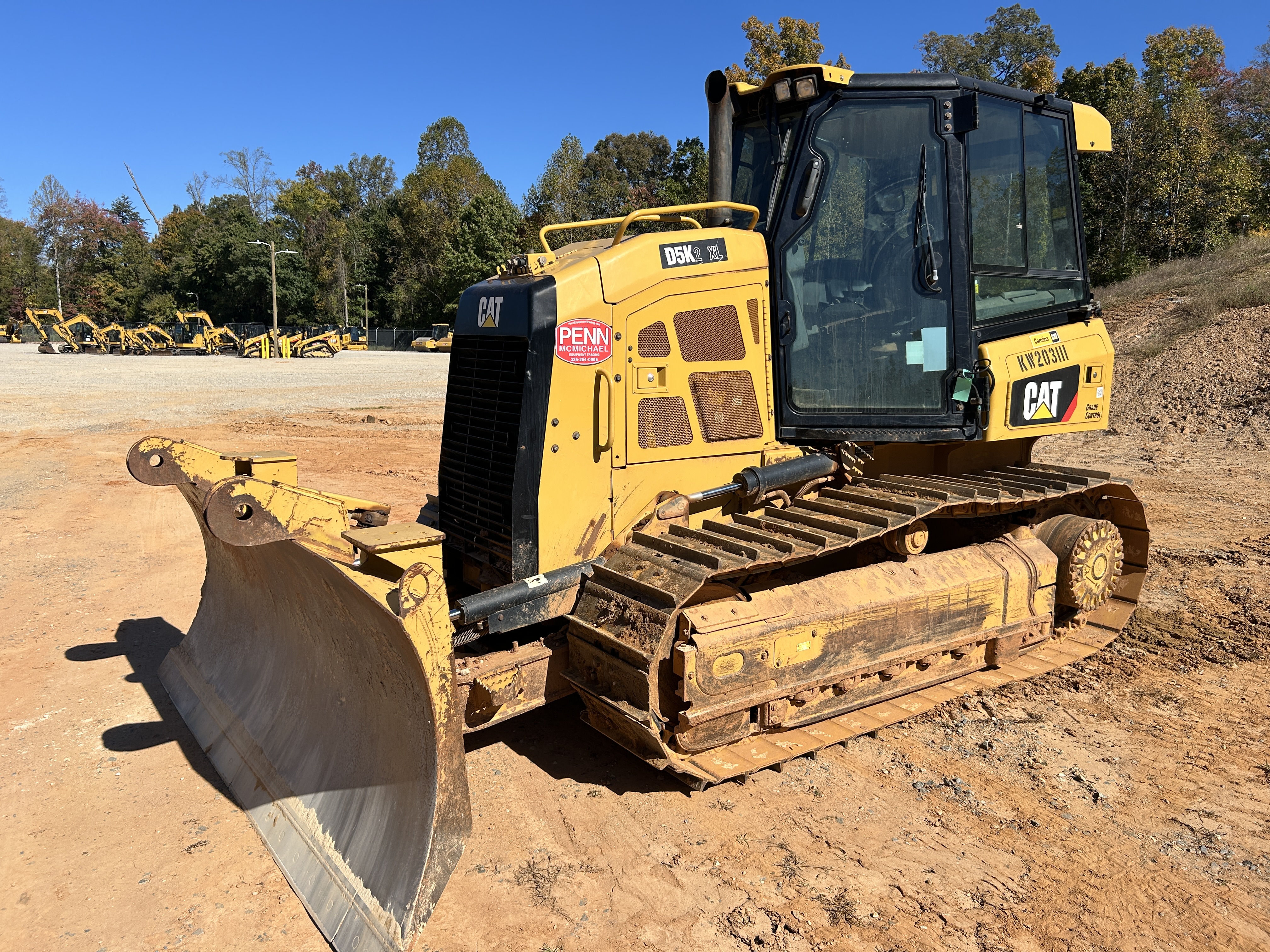 Used 2018 Caterpillar D5K2 XL with complete new CAT U/C