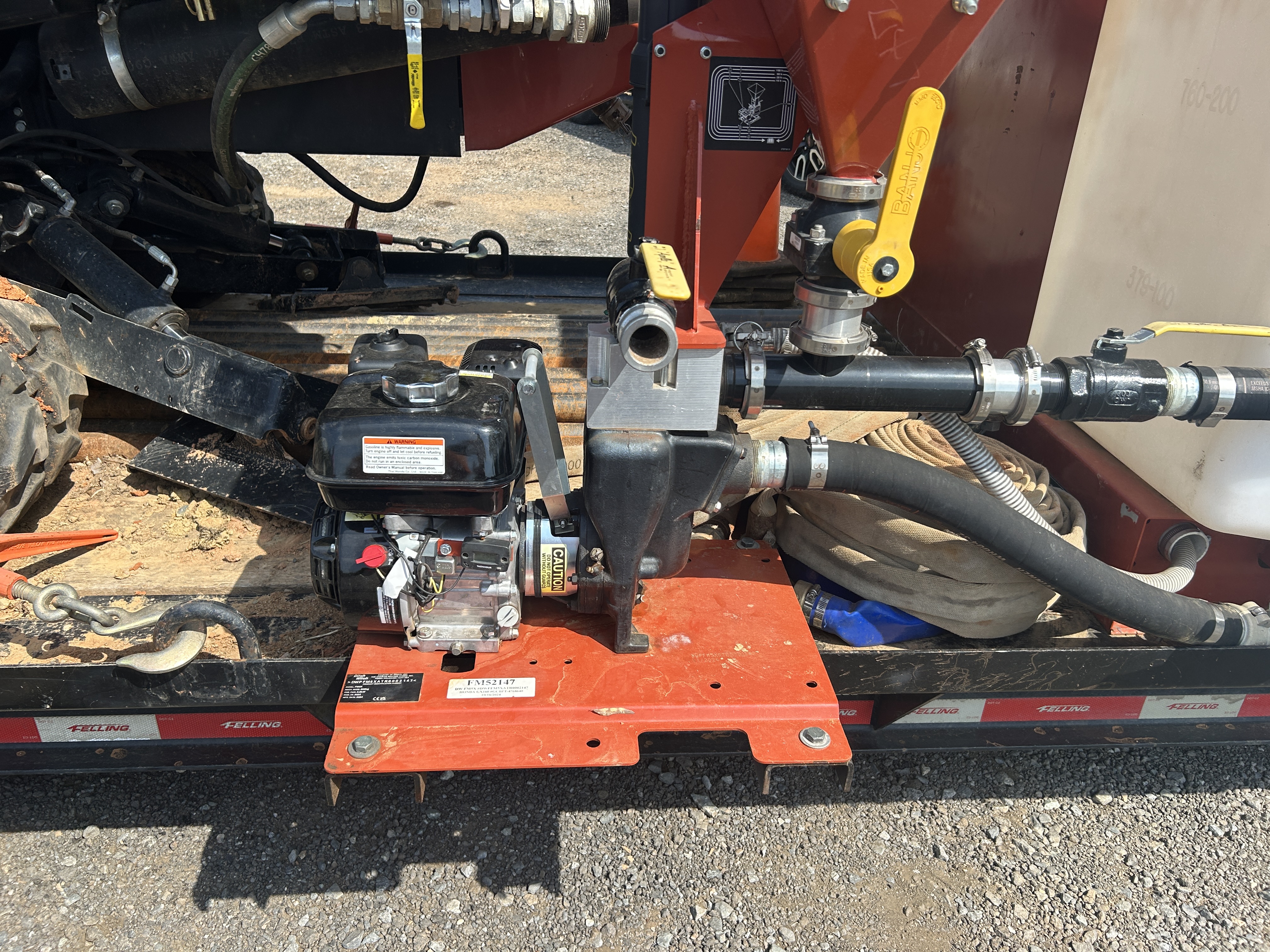 Used 2025 Ditch Witch JT24 Jet Trac with all options and trailer