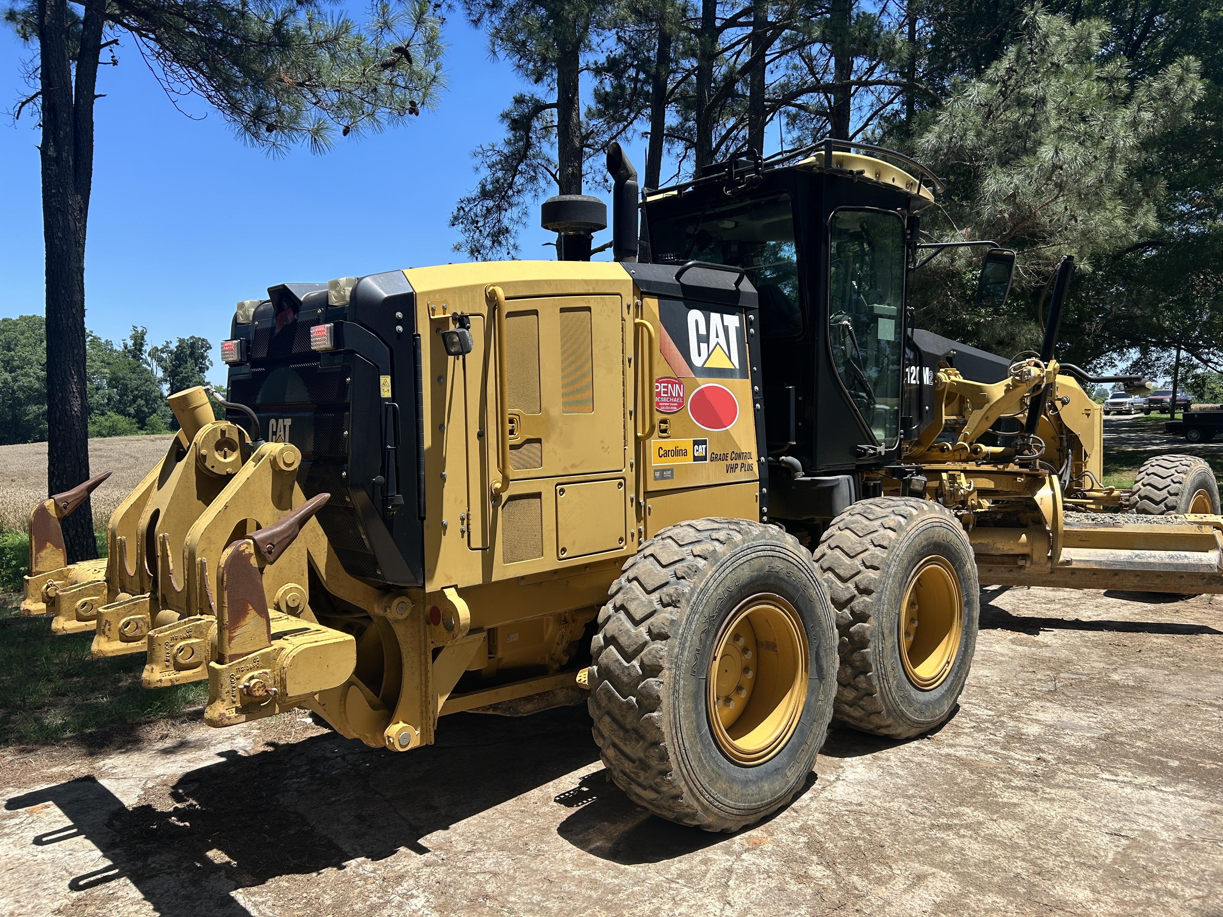 Used 2012 Caterpillar 120M2 VHP Plus with Grade Control