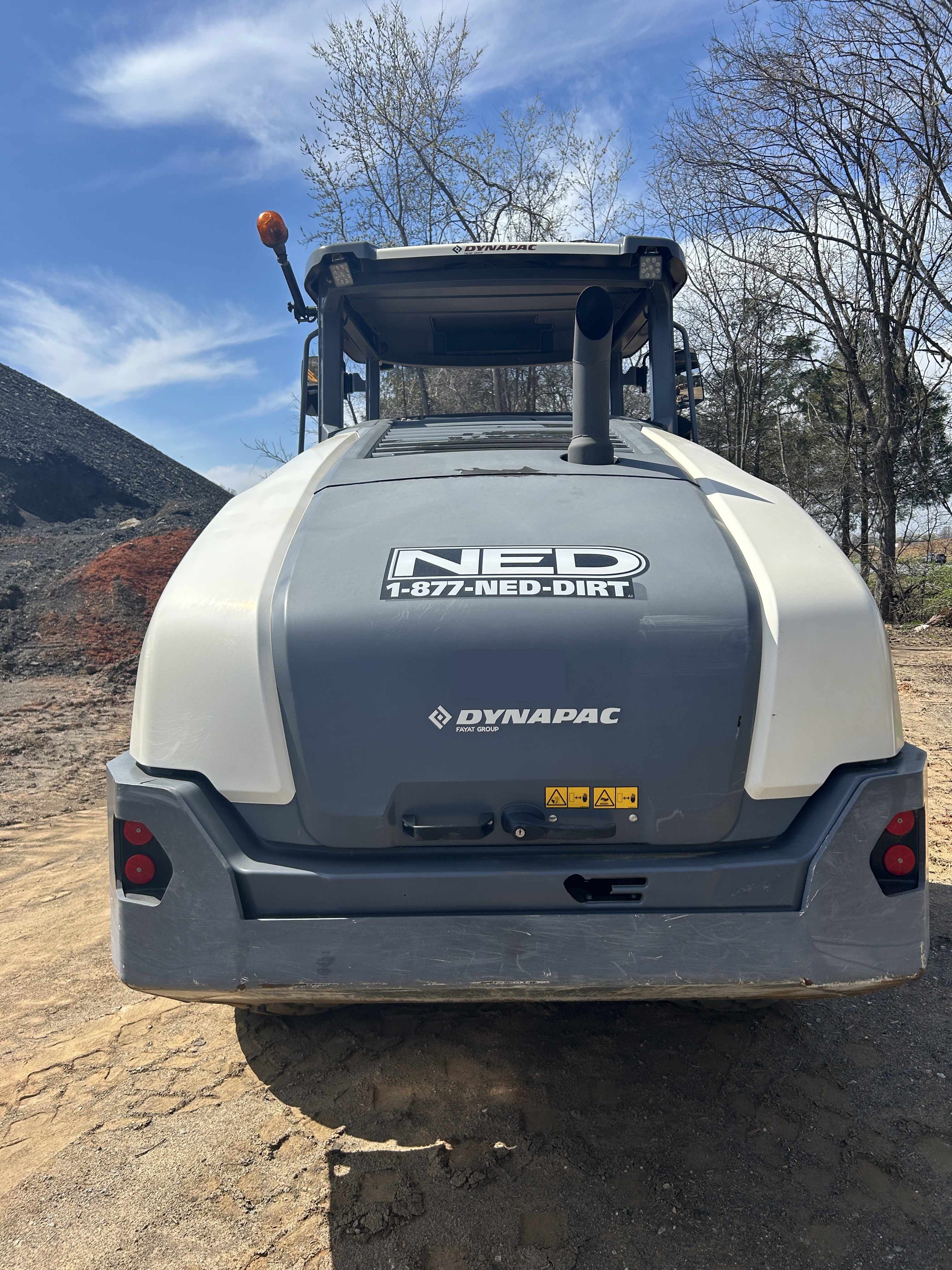 Used 2023 Dynapac CA2500D - 84" smooth drum with padfoot kit