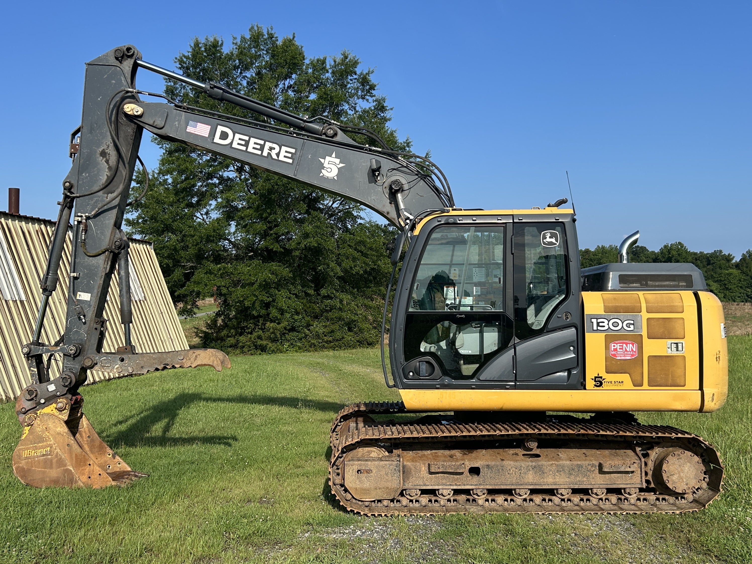 Used 2017 Deere 130G