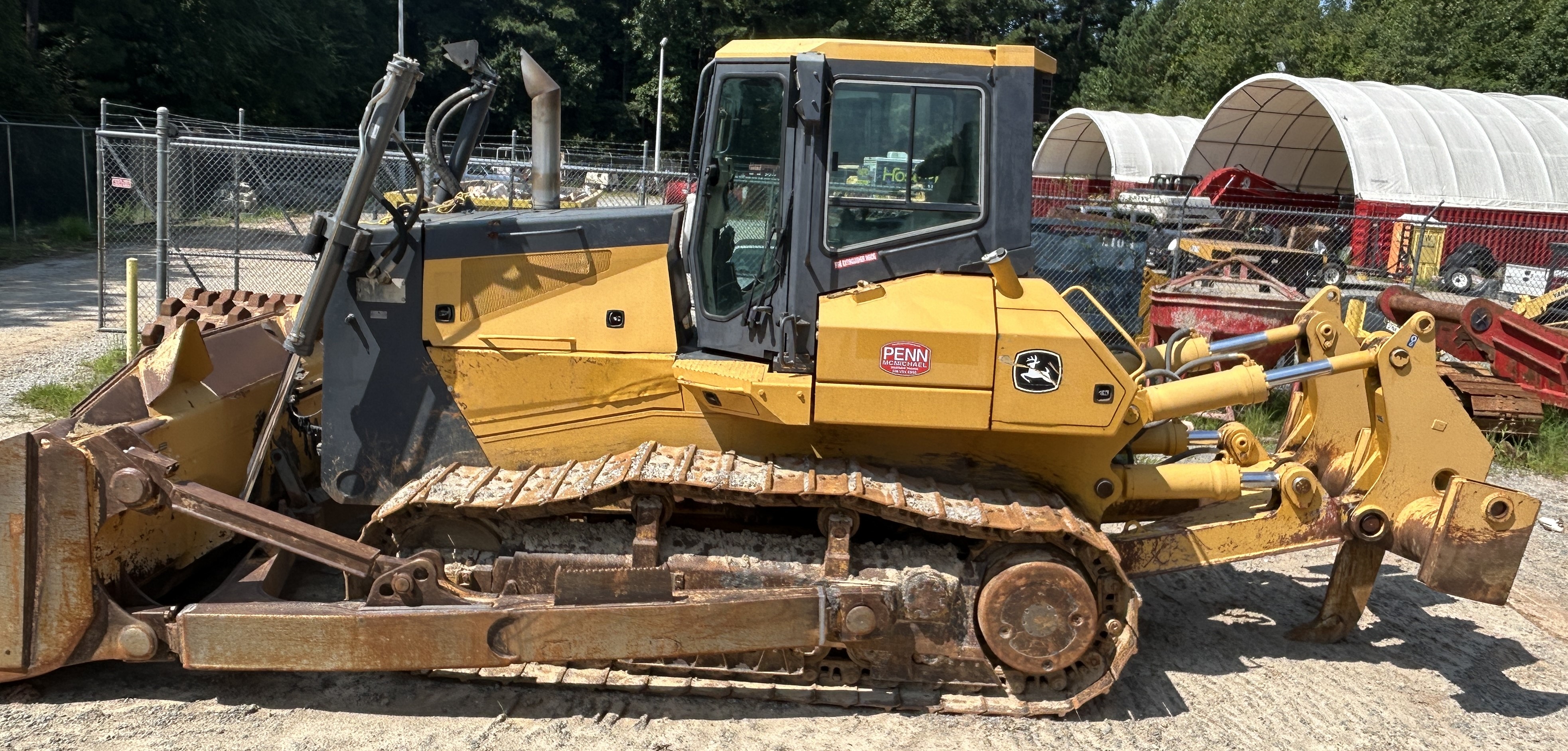 Used 2009 DEERE 950J (D7R size) with ripper