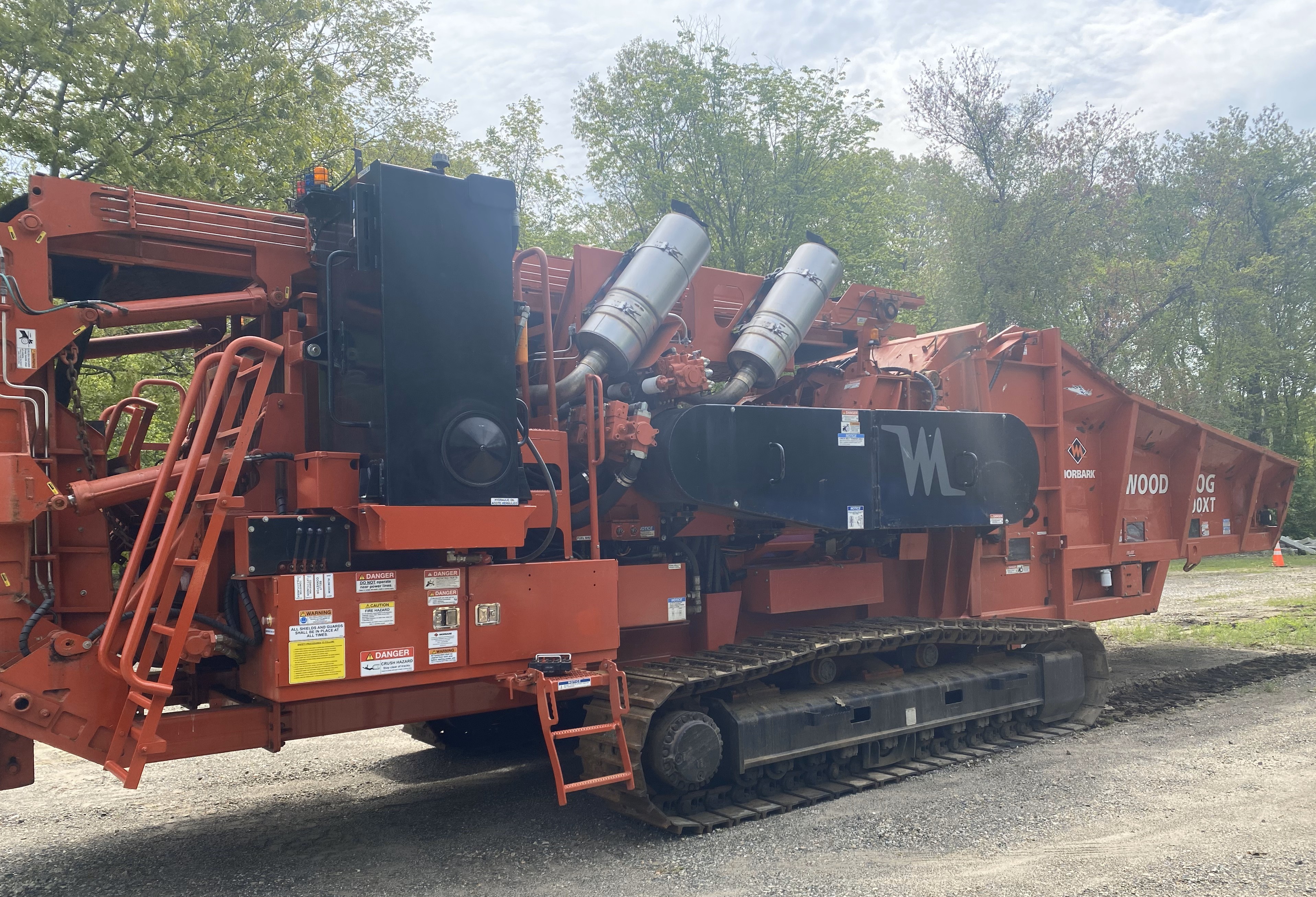 Used 2019 Morbark 6400XT Wood Hog Horizontal Grinder