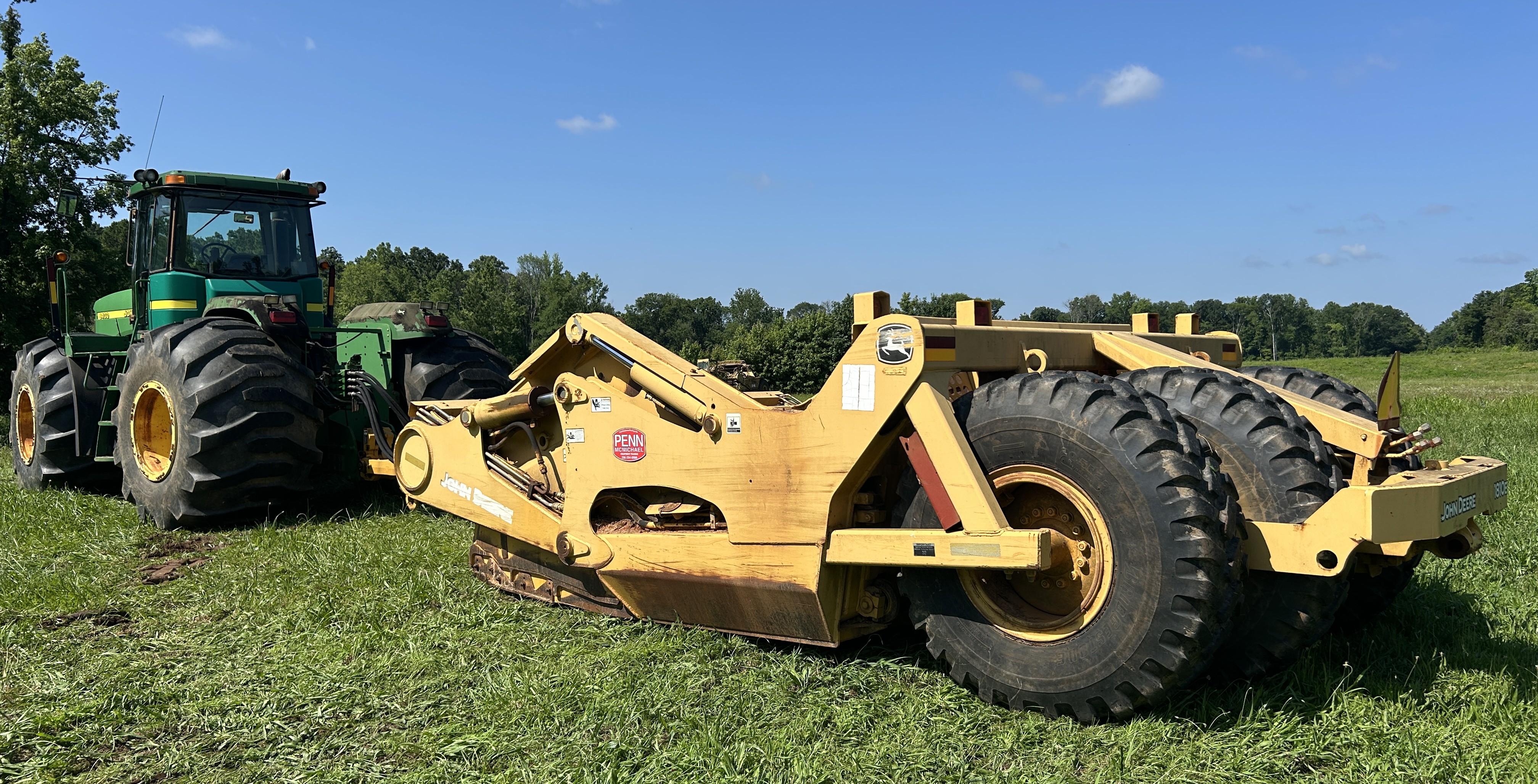 Used 2000 Deere 9400 with 4400 original hours