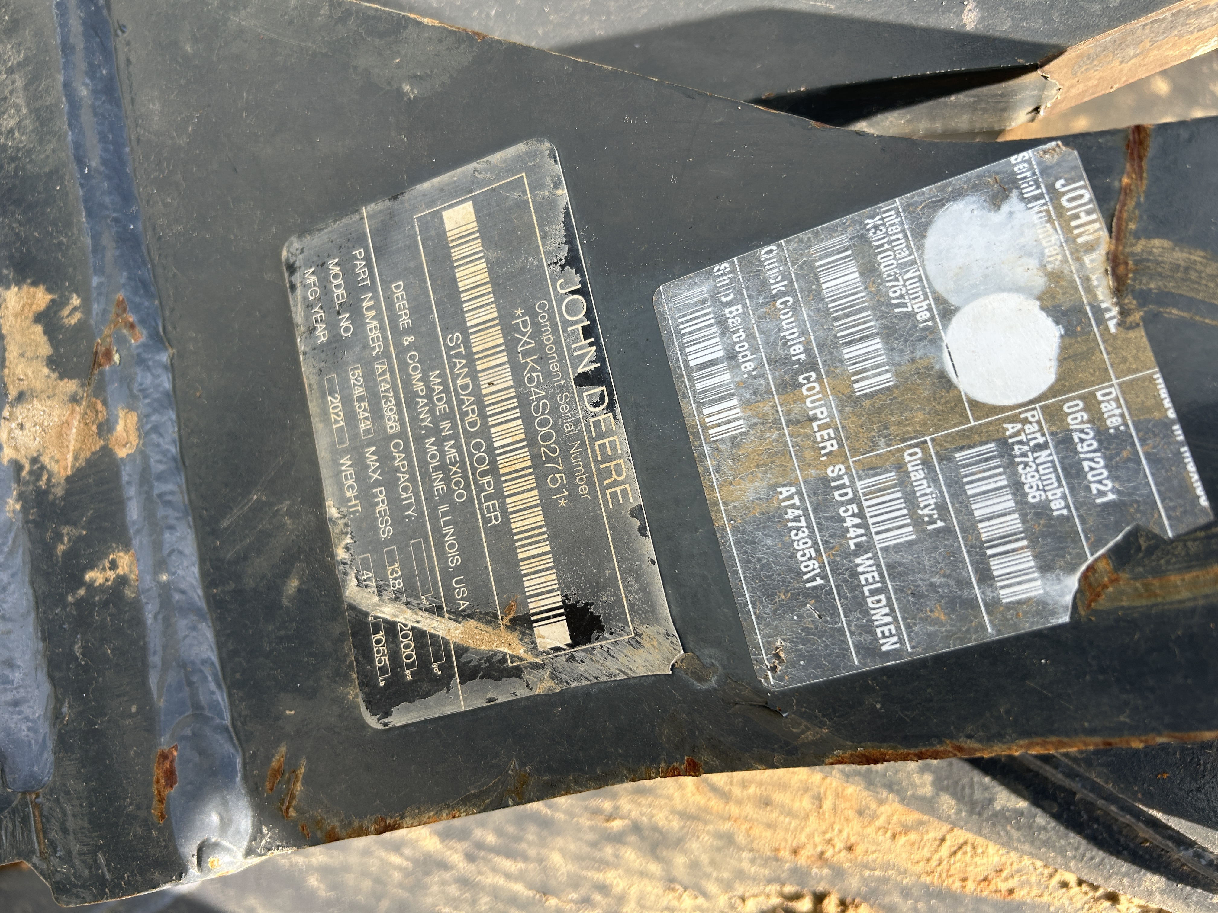 Used 2021 Deere 544 P Series