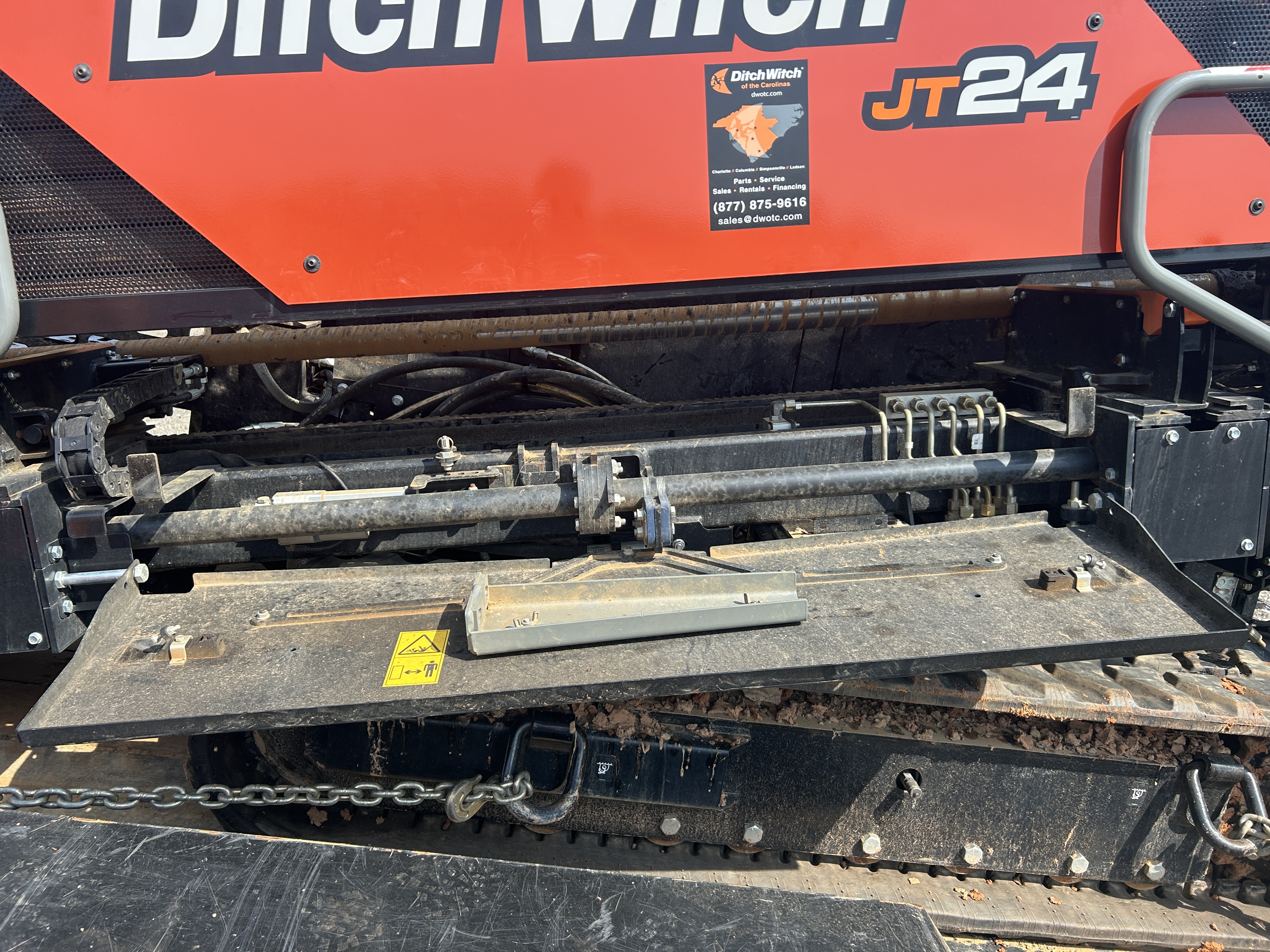 Used 2025 Ditch Witch JT24 Jet Trac with all options and trailer