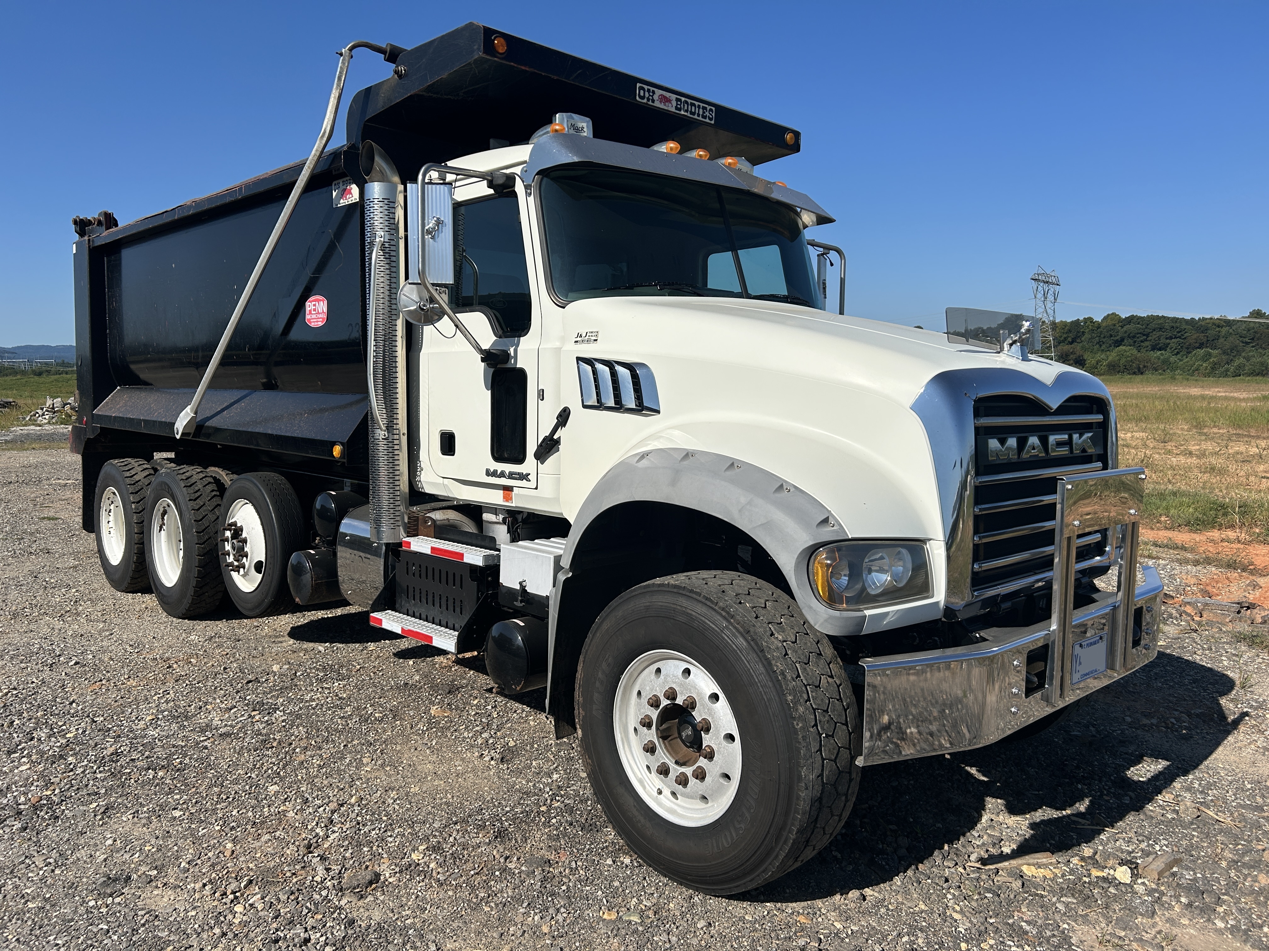 Used 2017 Mack GU713 Tri Axle Dump Truck - Automatic