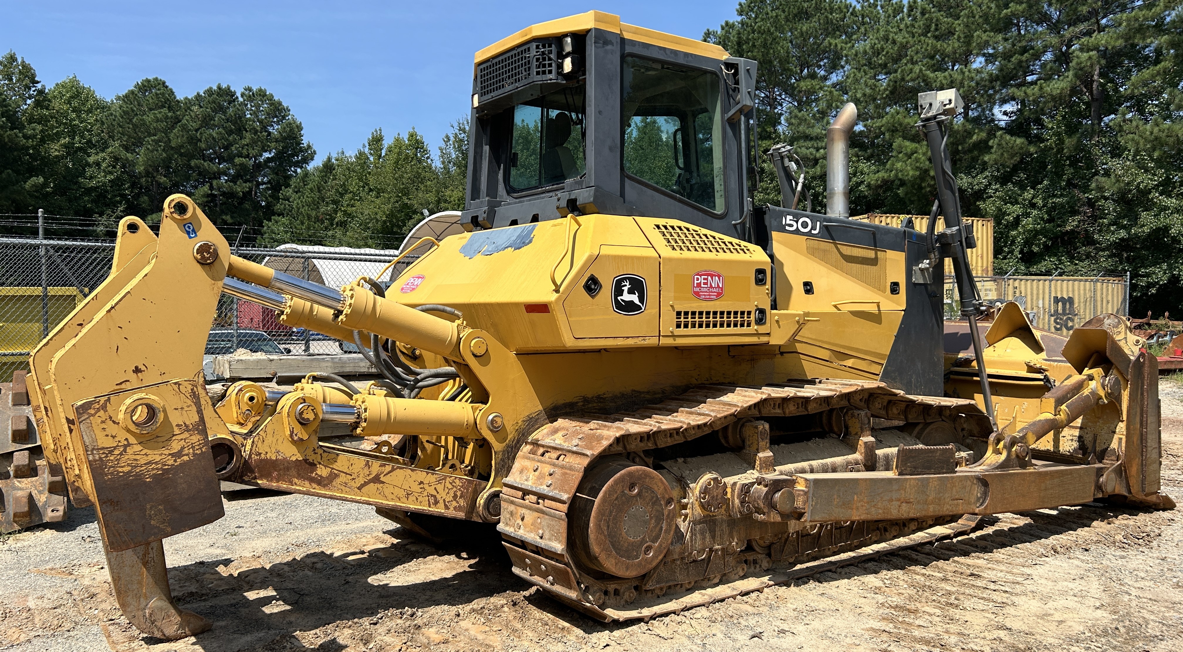 Used 2009 DEERE 950J (D7R size) with ripper