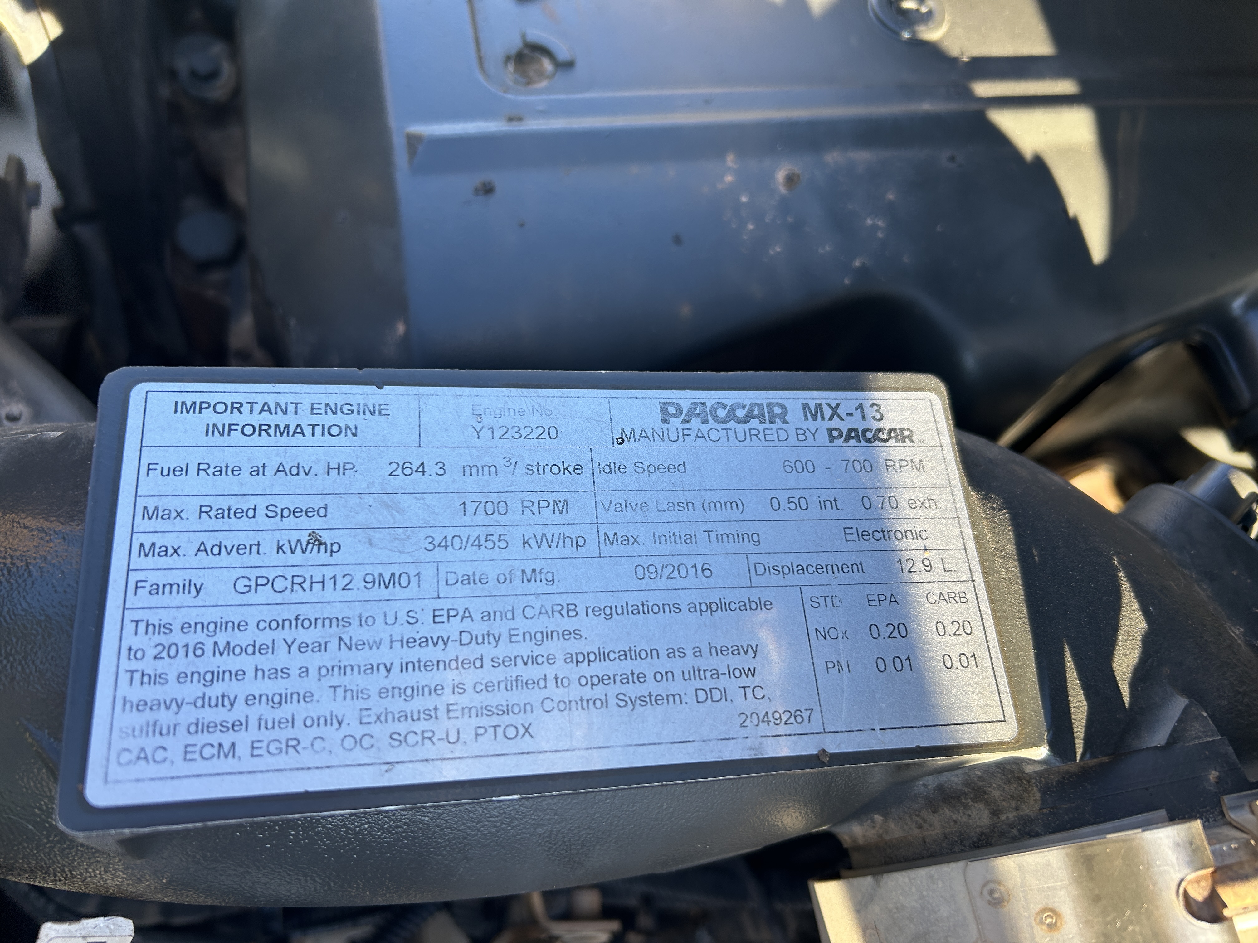 Used 2016 Kenworth T880 Quad Axle Dump Truck - Automatic