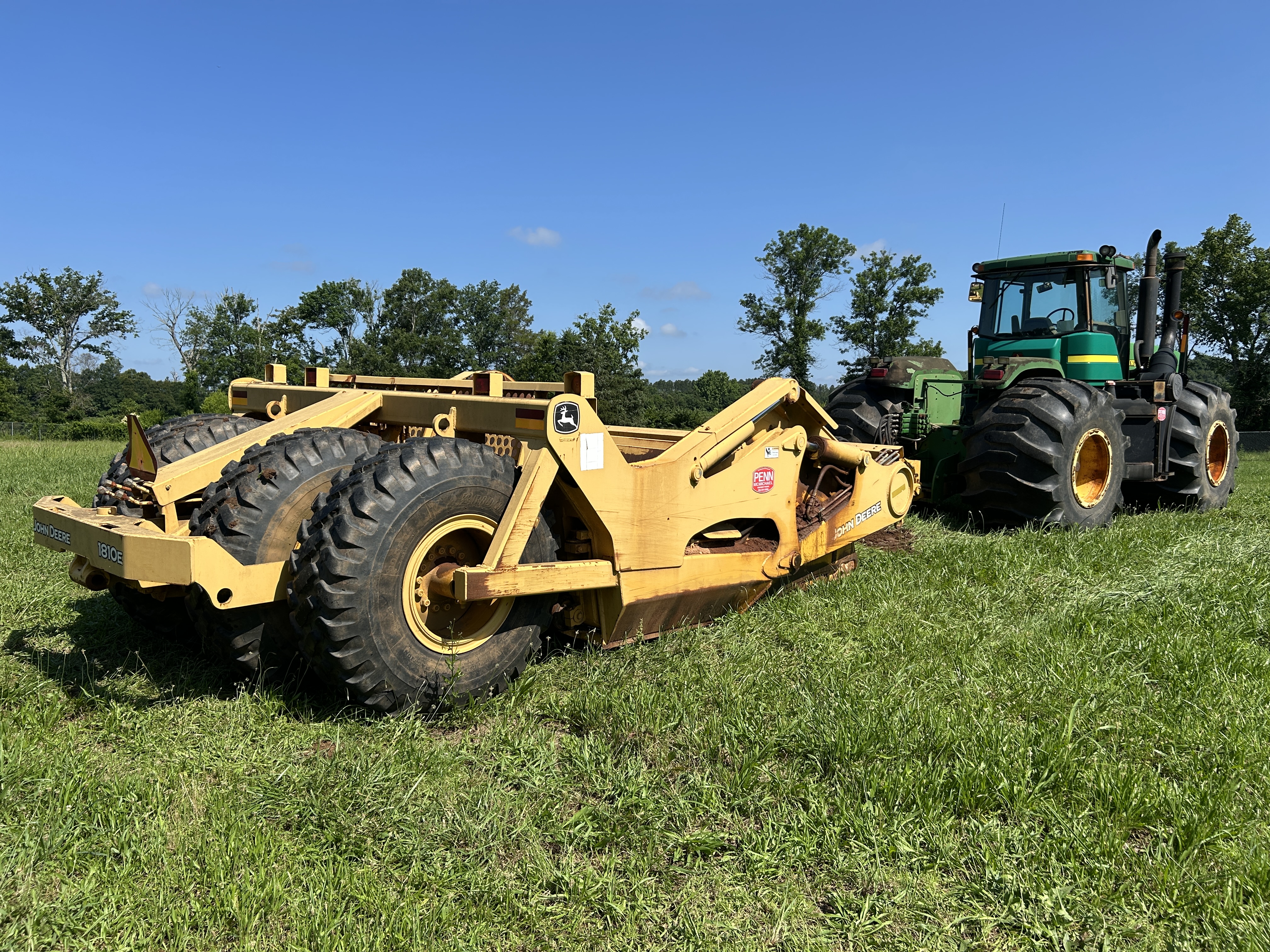 Used 2000 Deere 9400 with 4400 original hours