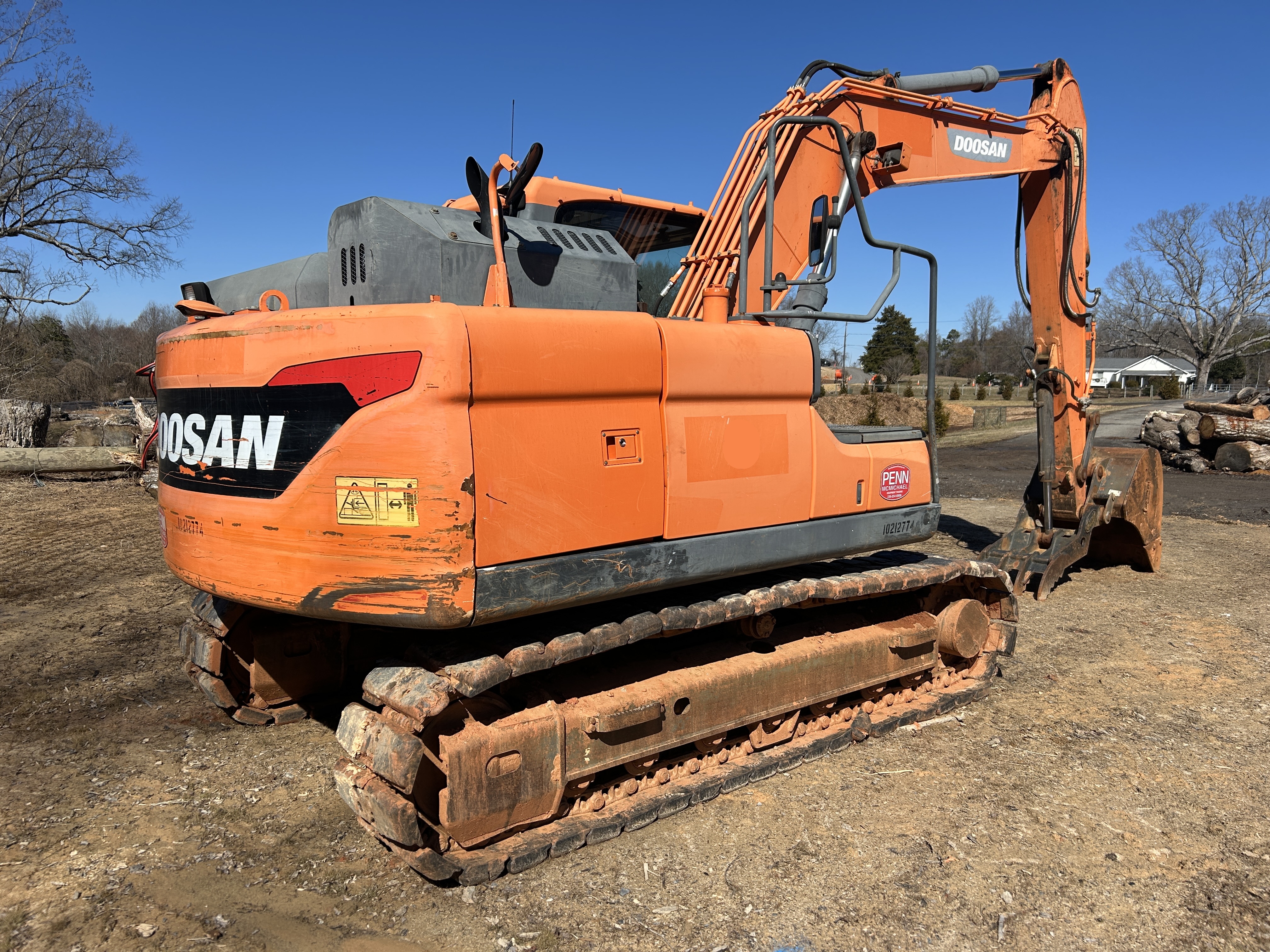Used 2017 Doosan DX140LC-5