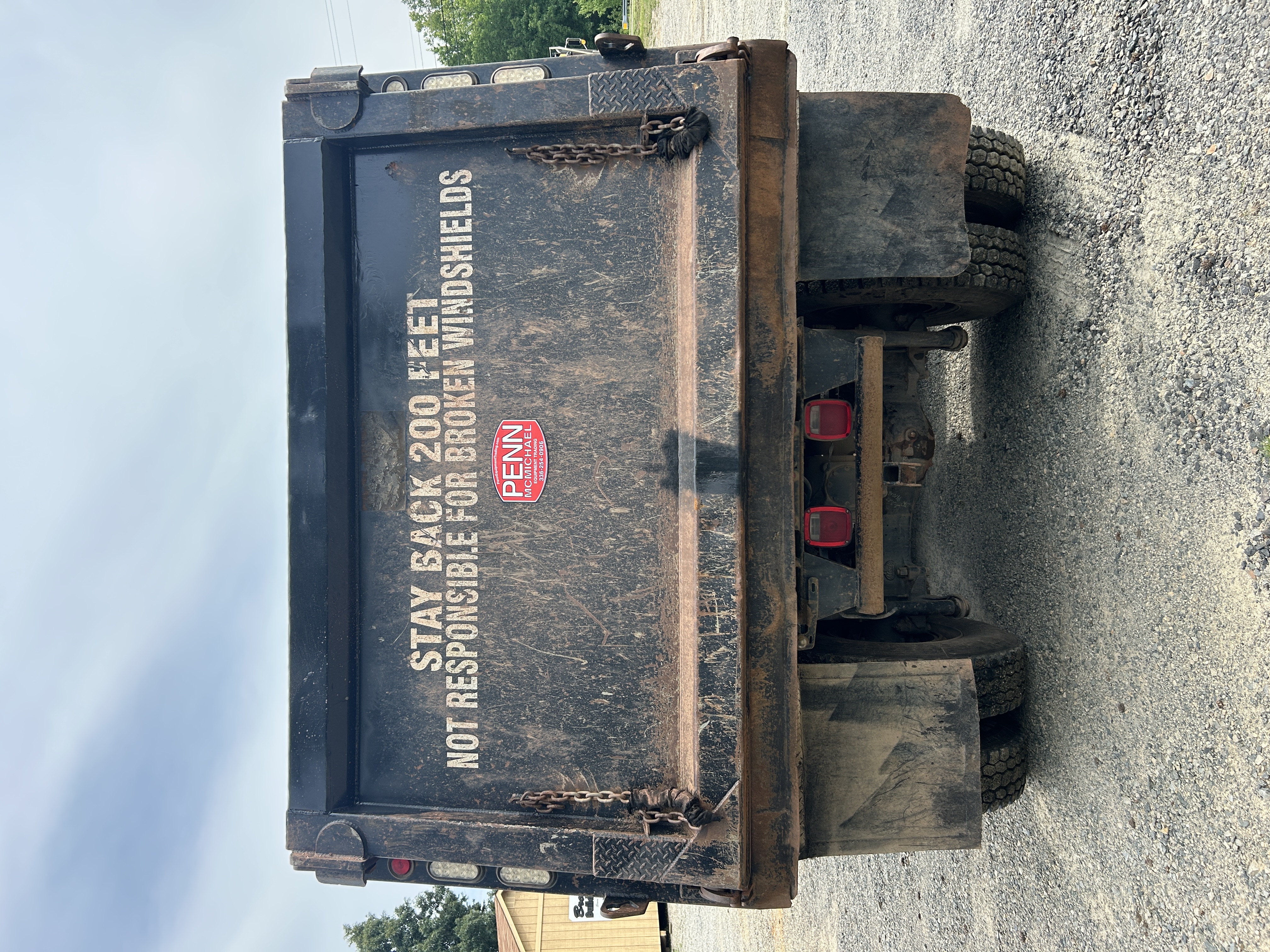 Used 2018 Mack Granite GU713 Quad Axle Dump Truck - automatic