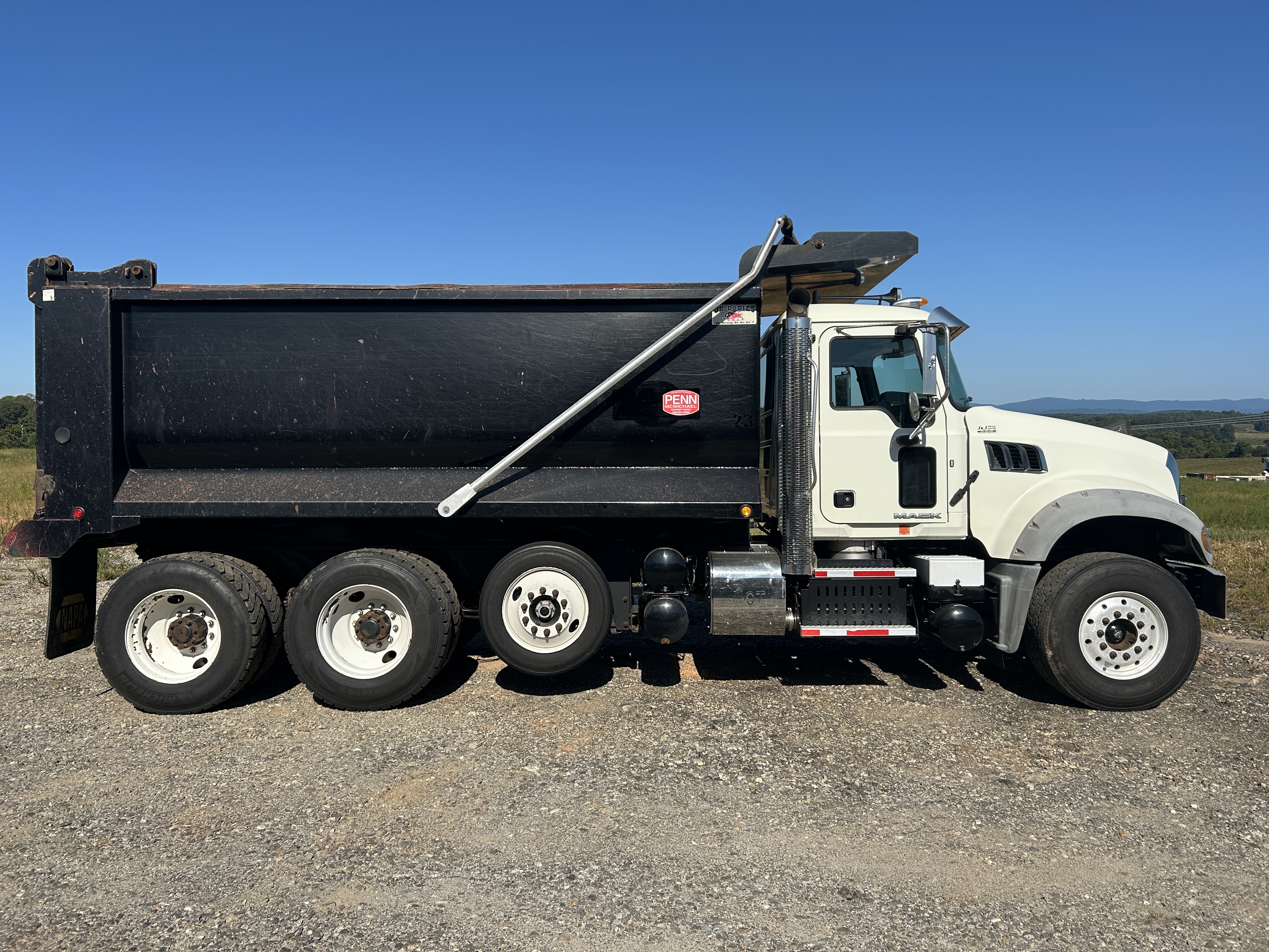 Used 2017 Mack GU713 Tri Axle Dump Truck - Automatic