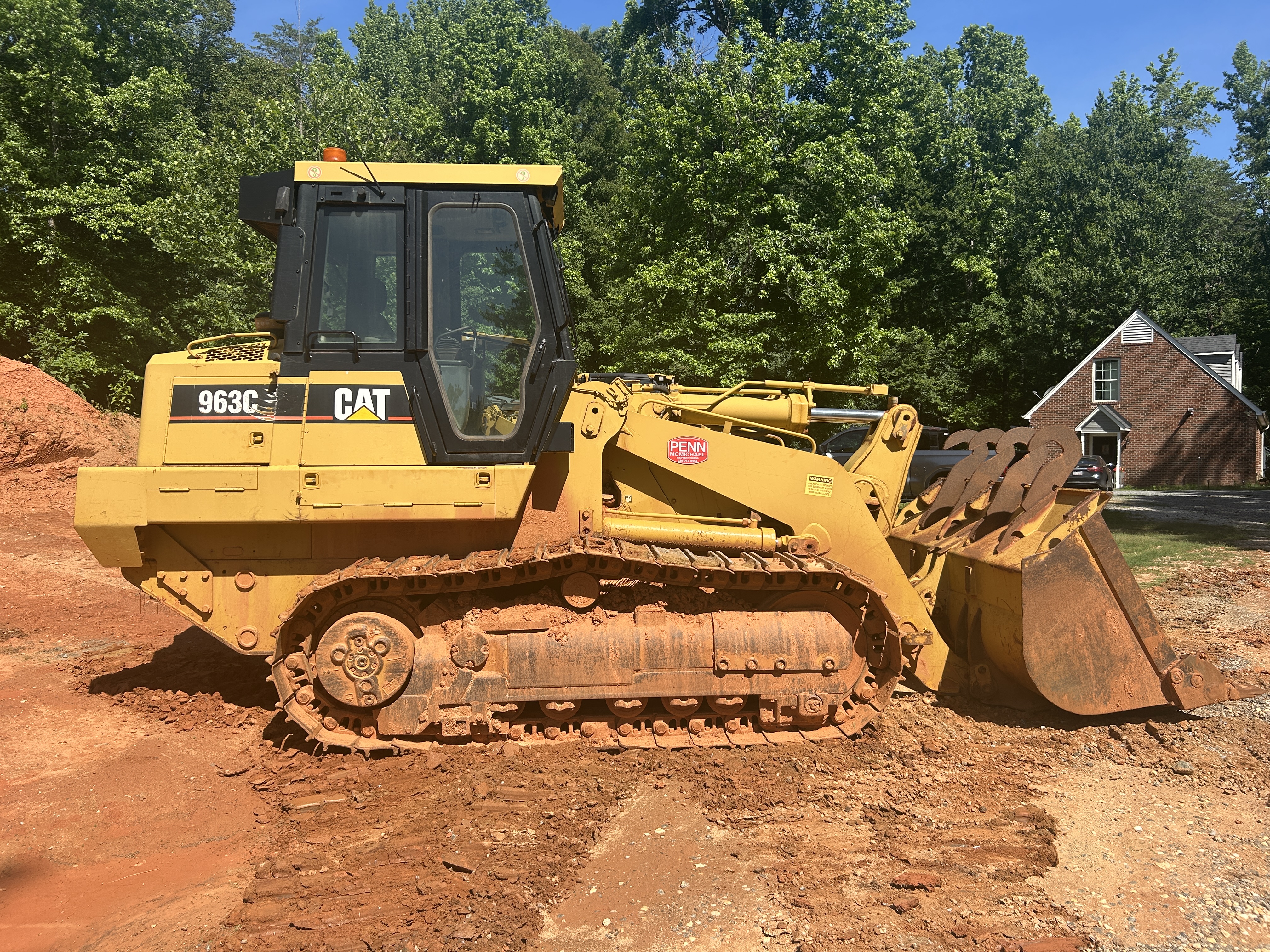 Used 2003 Caterpillar 963C with 5145 hrs on Cat Certified Powertrain rebuild