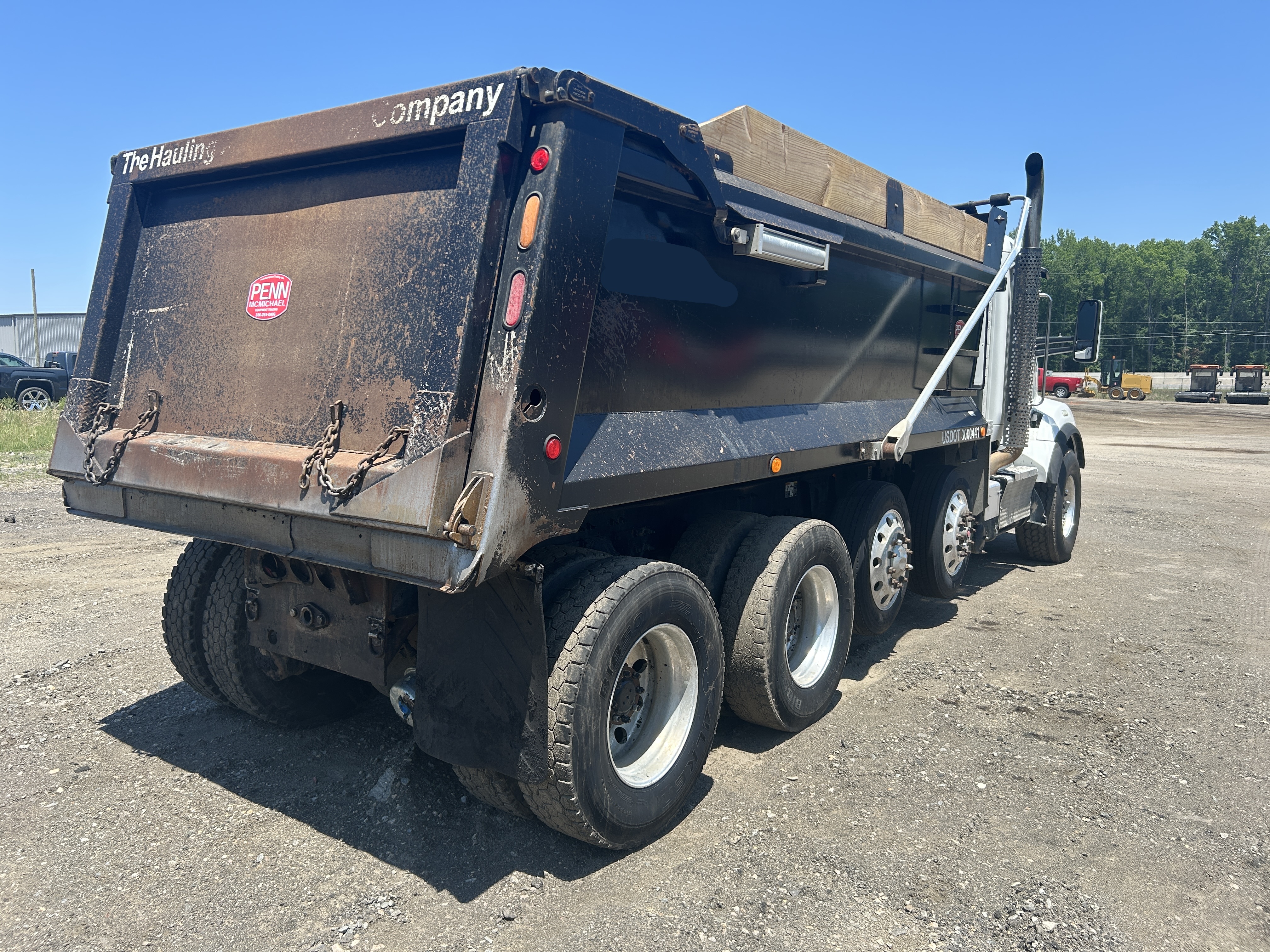 Used 2017 Kenworth T880 Quad Axle Dump Truck