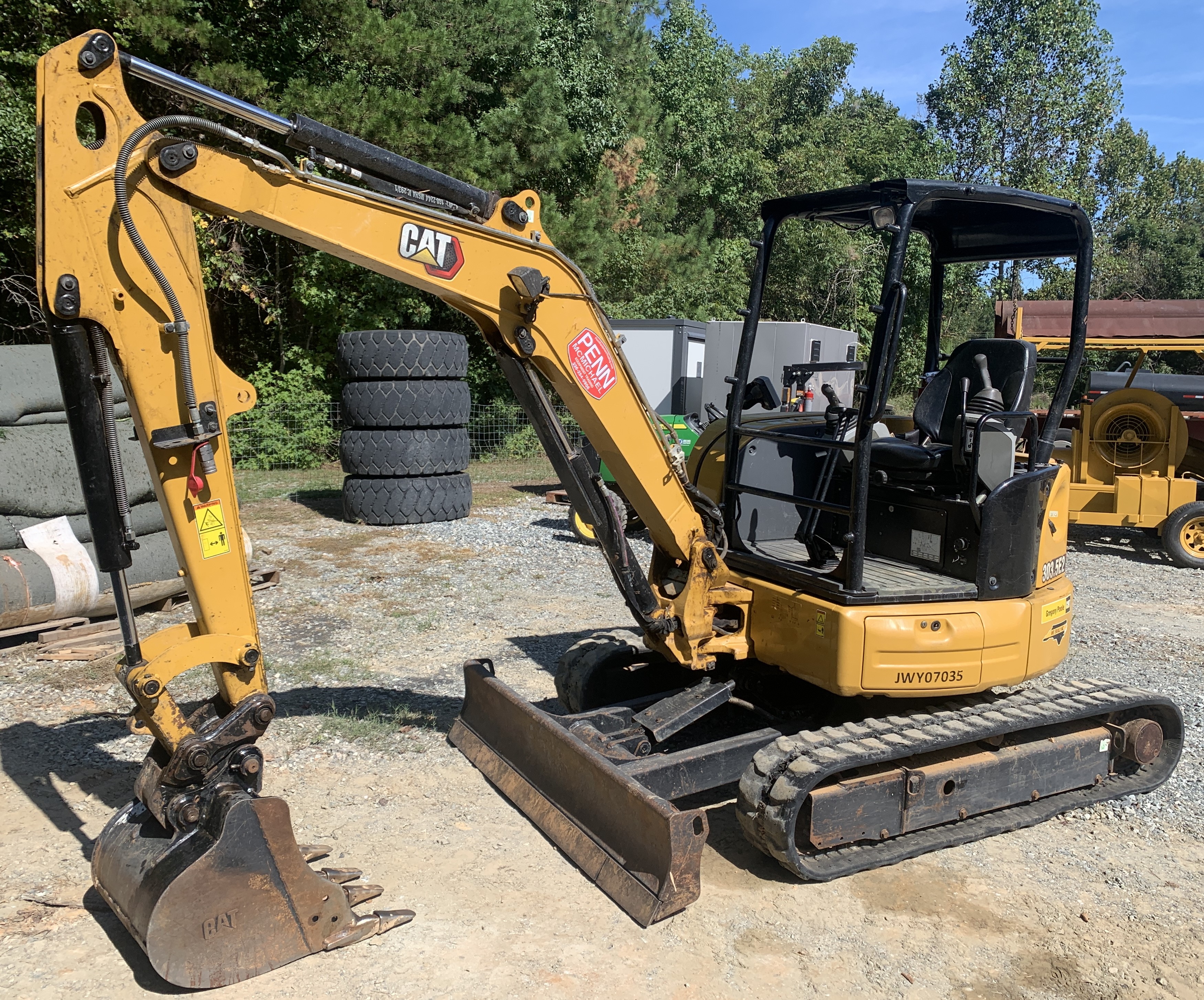 Used 2020 Caterpillar 303.5