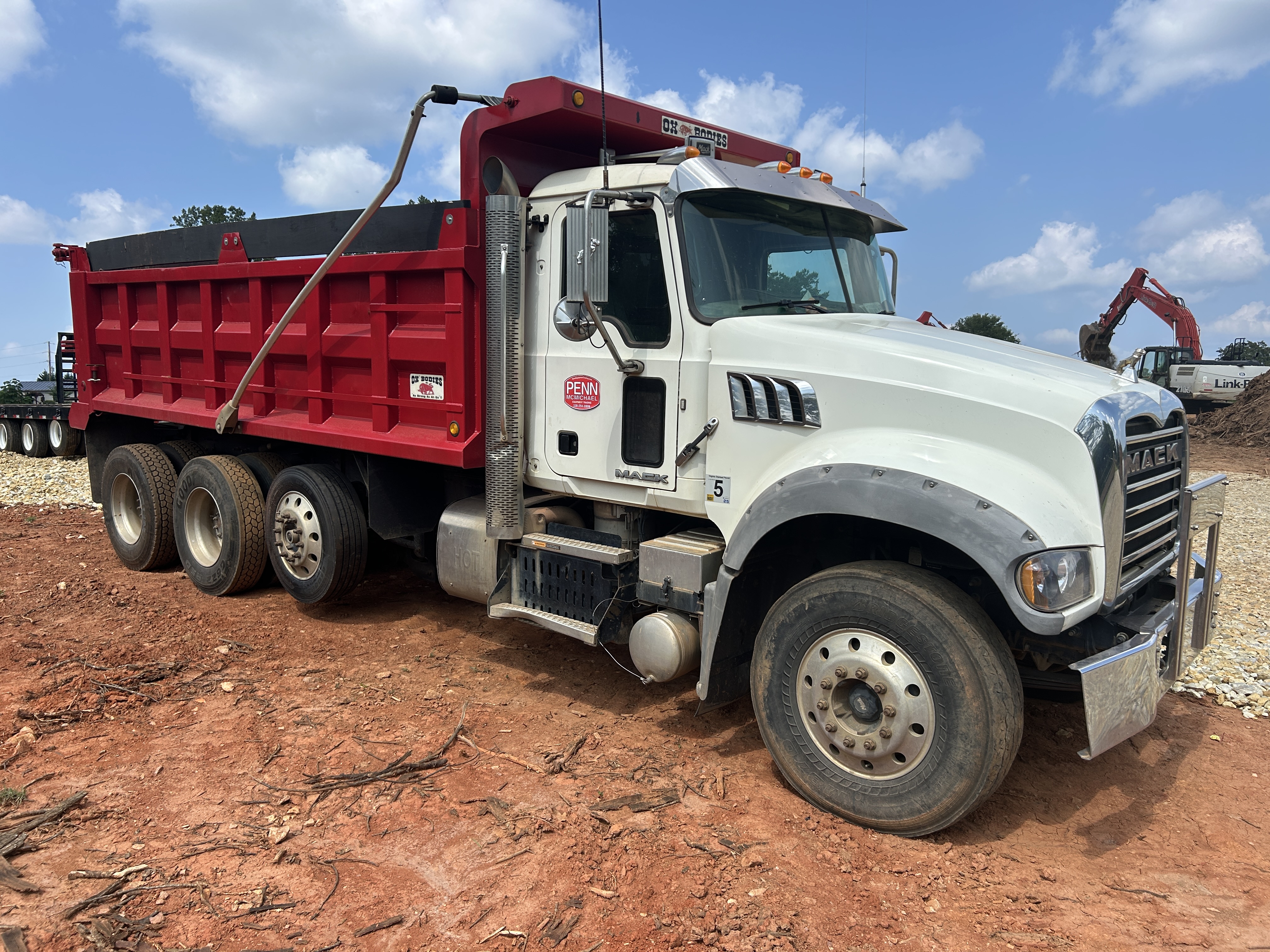 Used 2016 Mack GU713 Tri Axle Dump Truck