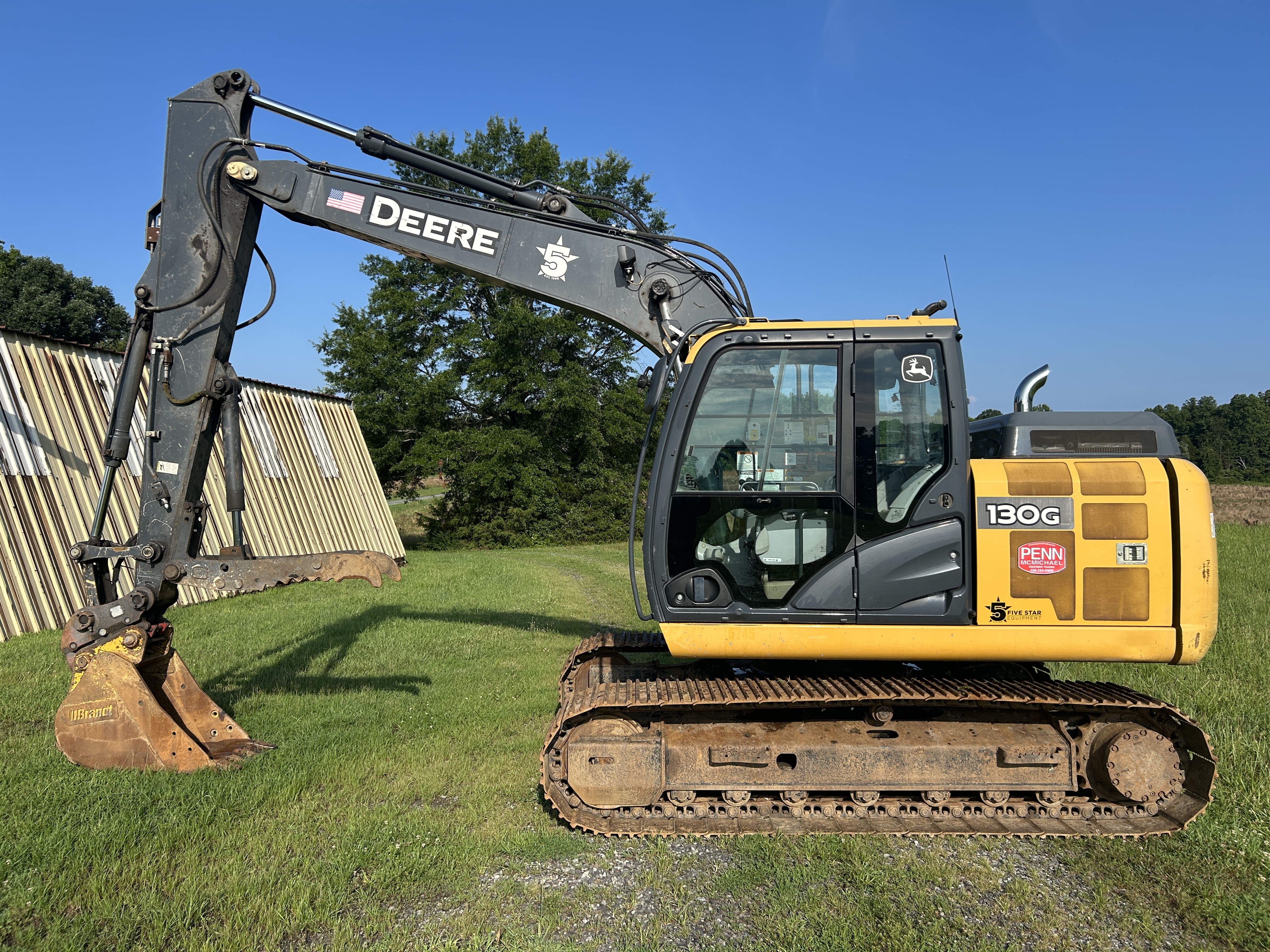 Used 2017 Deere 130G