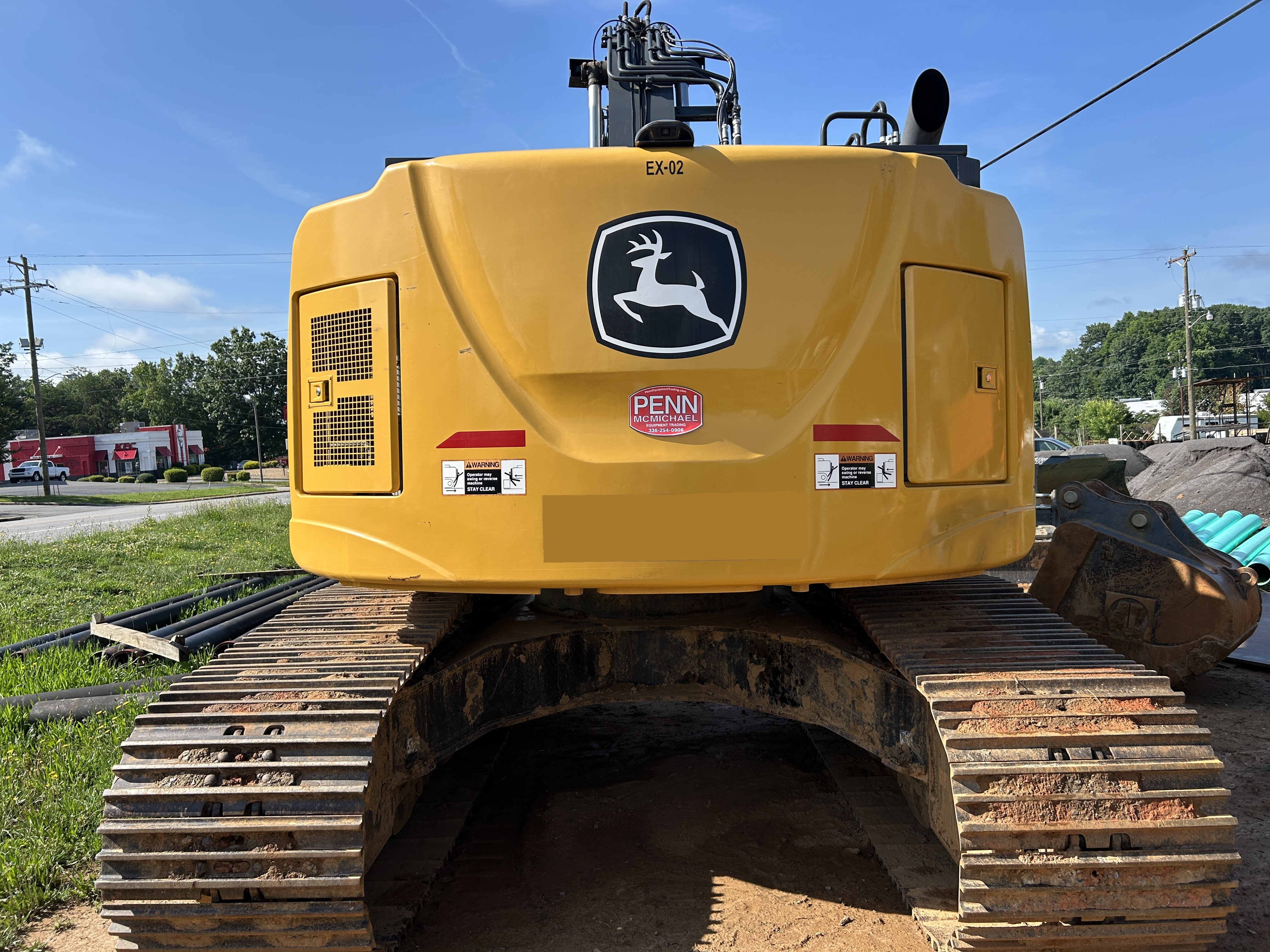 Used 2021 Deere 345G LC - low hours very nice