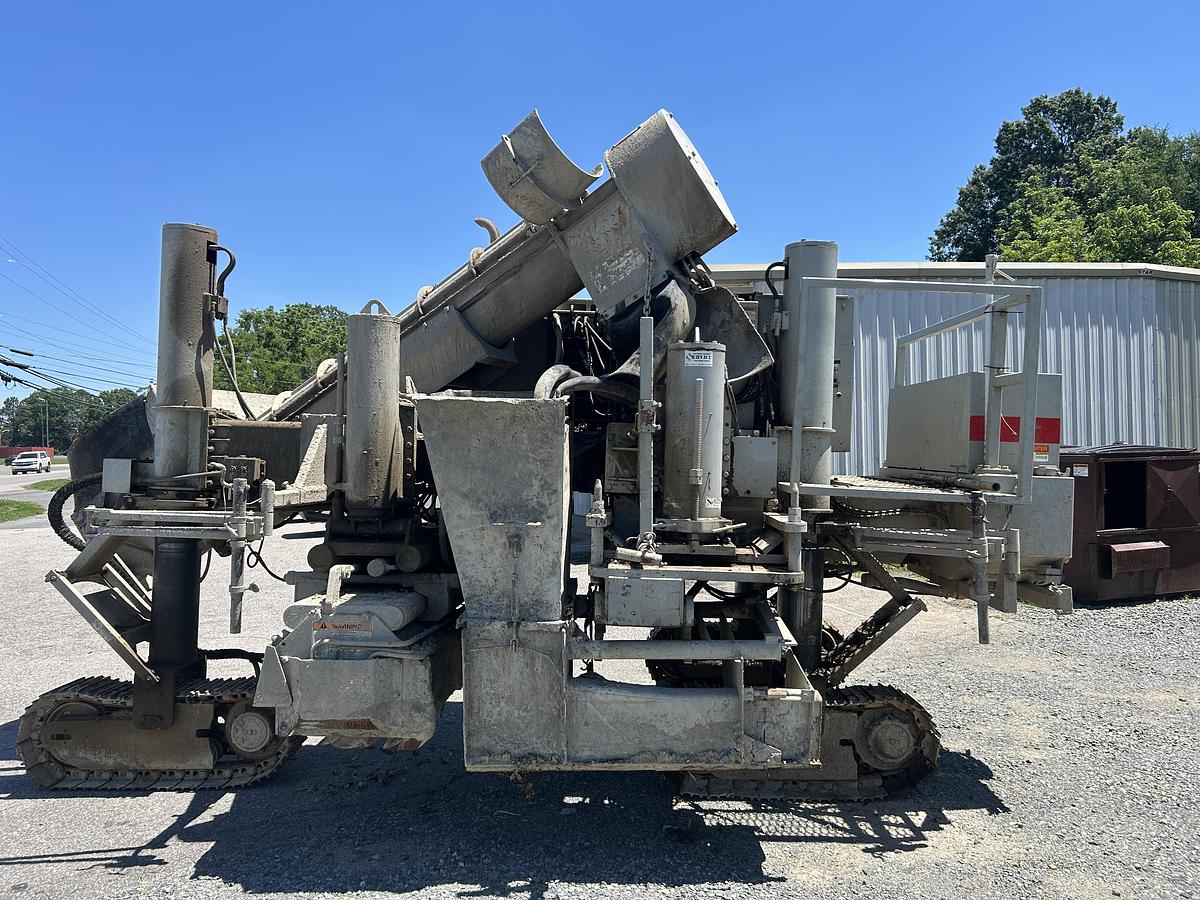 Used 2002 Power Curbers 5700B Curb & Gutter machine with 4 DifferentForms