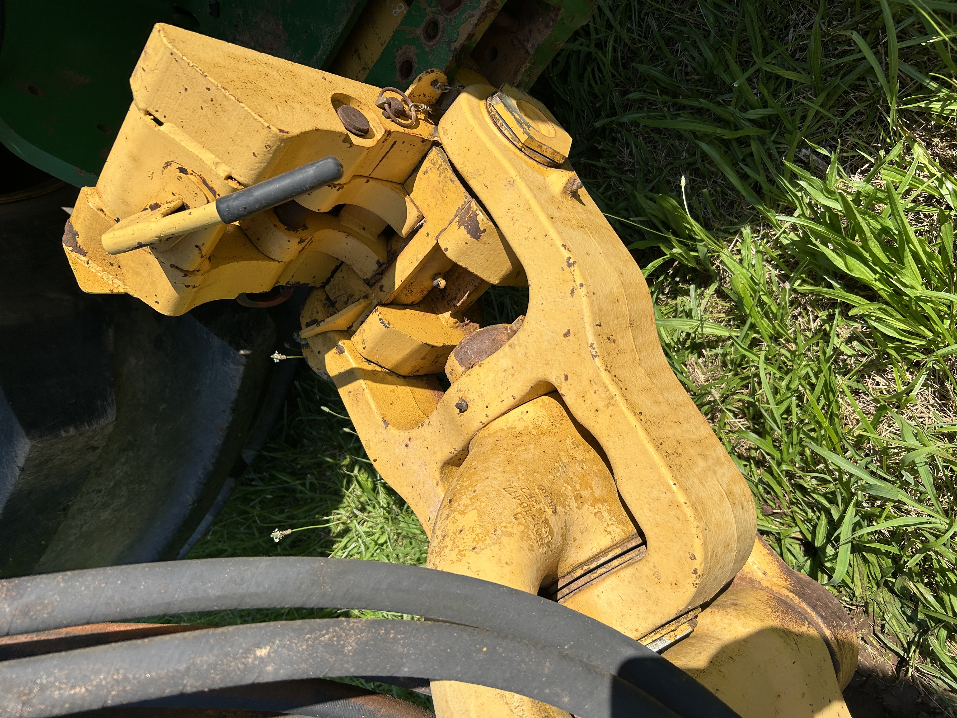 Used 2005 Deere 1810E Pull Pan with Deere 9400 tractor with 4455 hrs