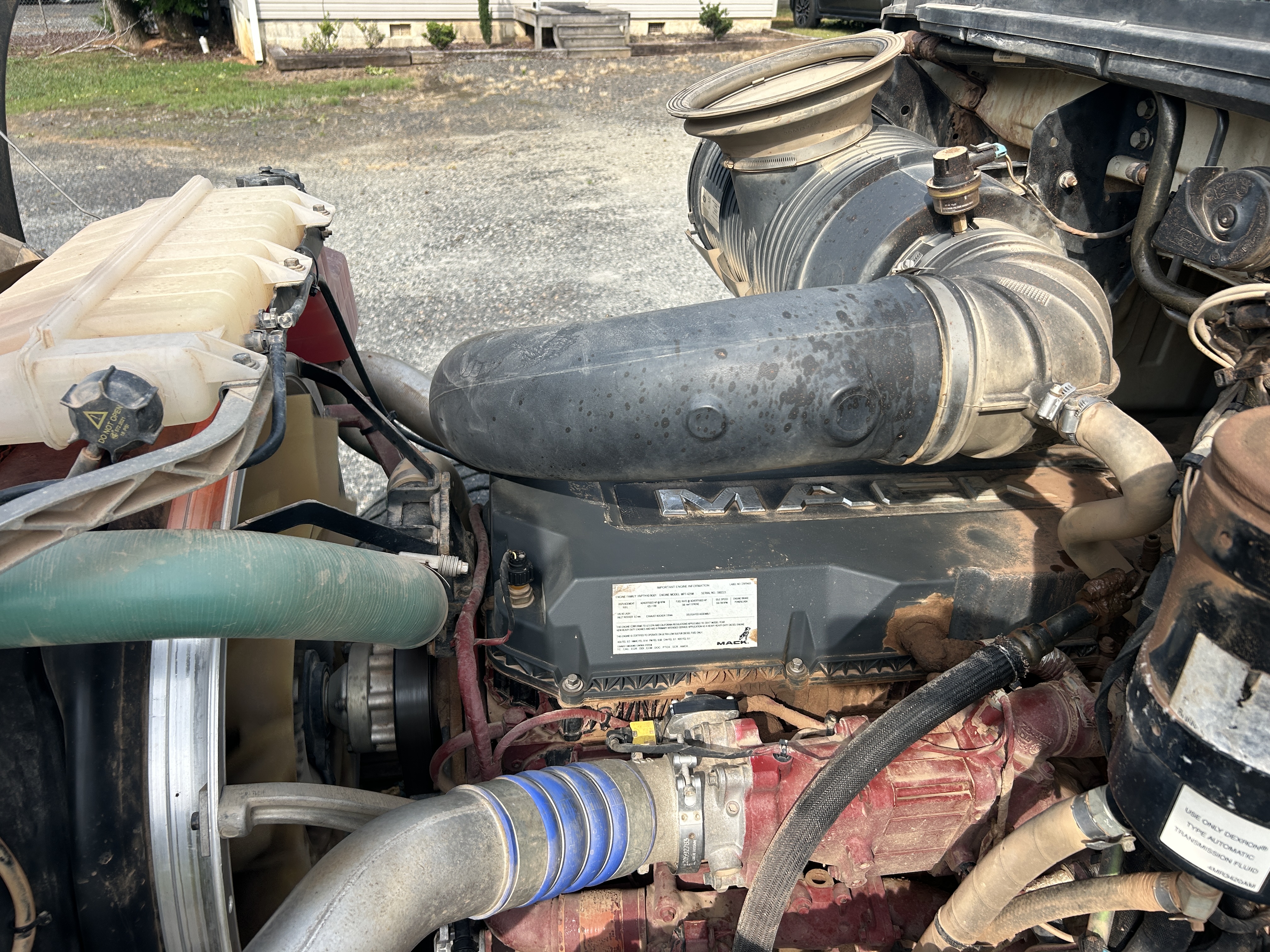 Used 2018 Mack Granite GU713 Quad Axle Dump Truck - automatic