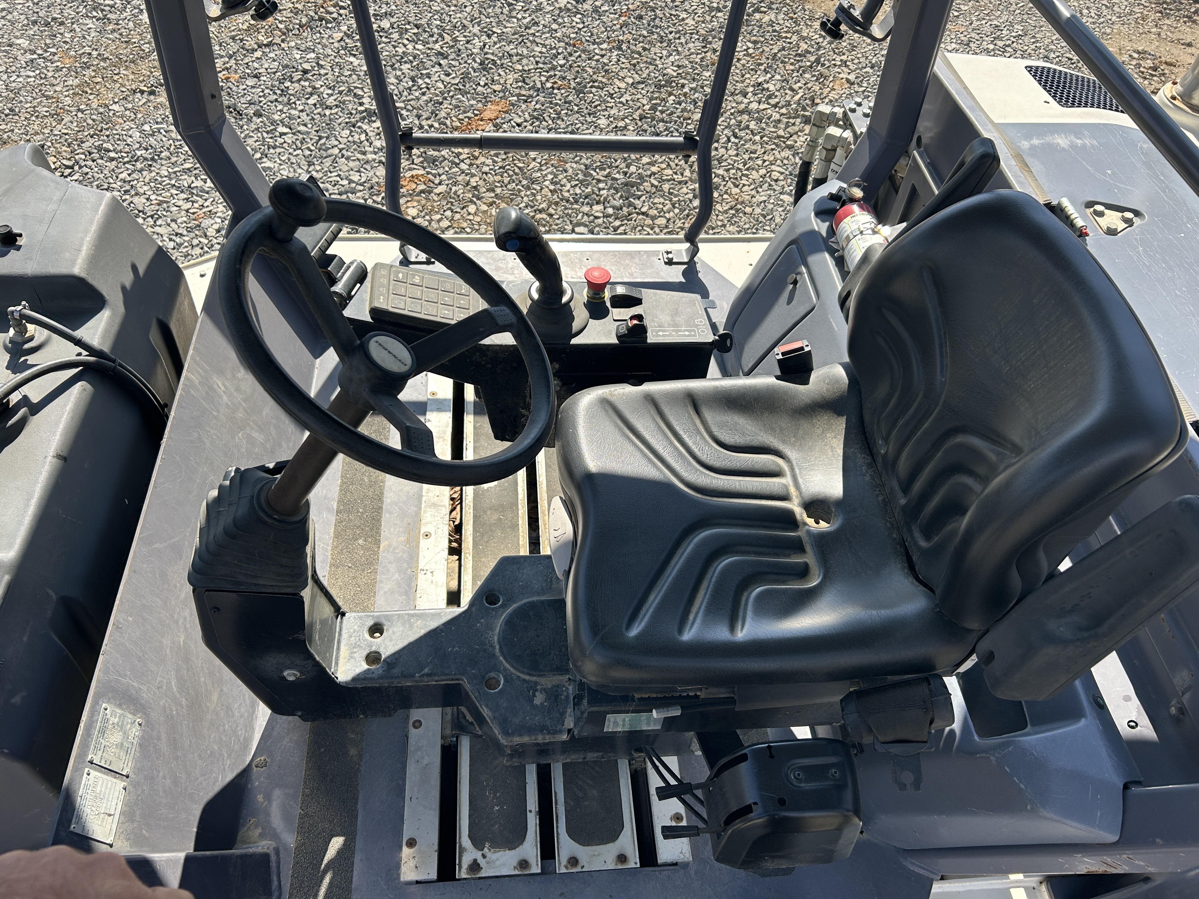 Used 2023 Dynapac CP1200 - 9 wheel pneumatic roller with only 642 hours