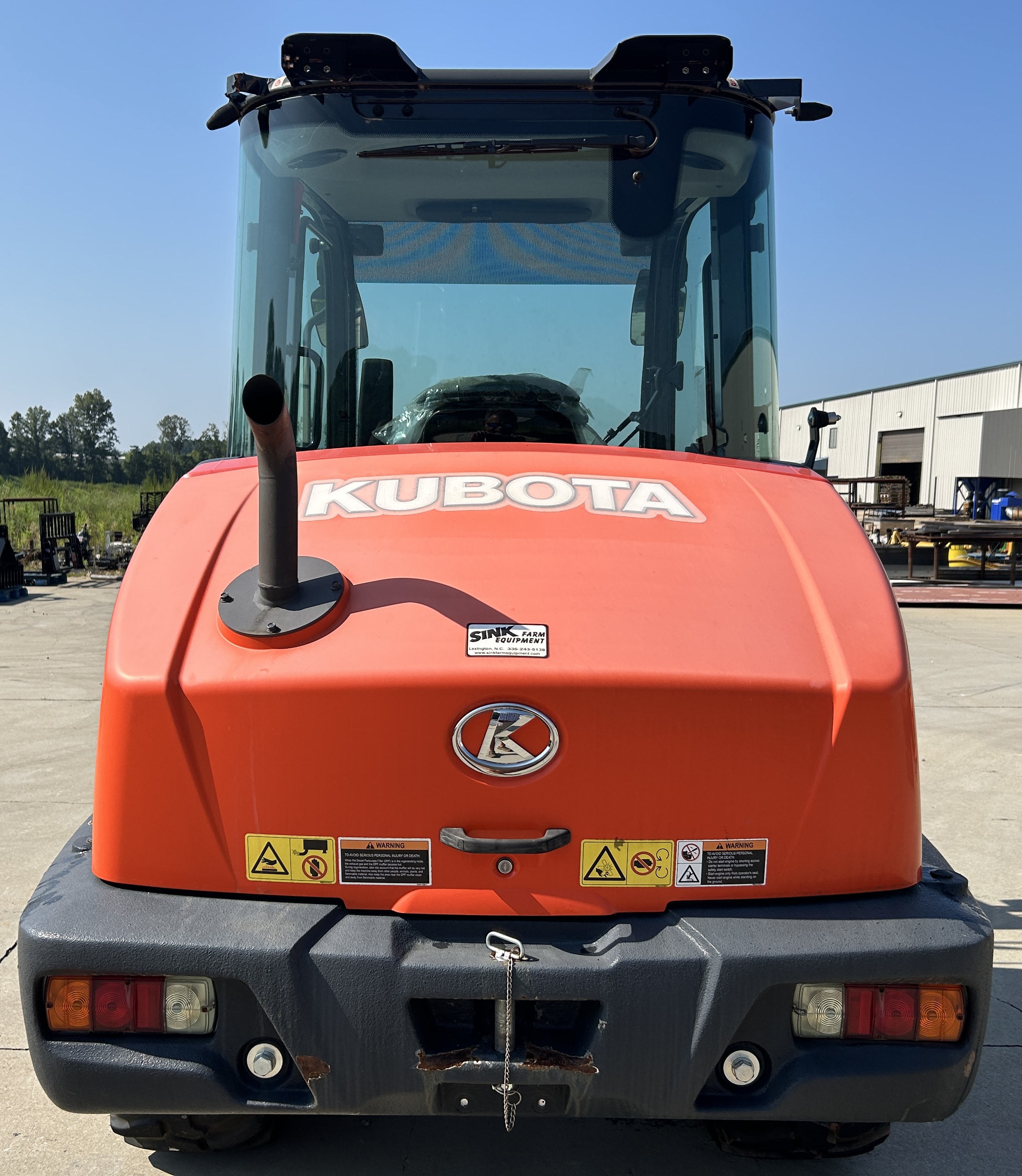 Used 2020 Kubota R630 wheel loader - never used in contruction!
