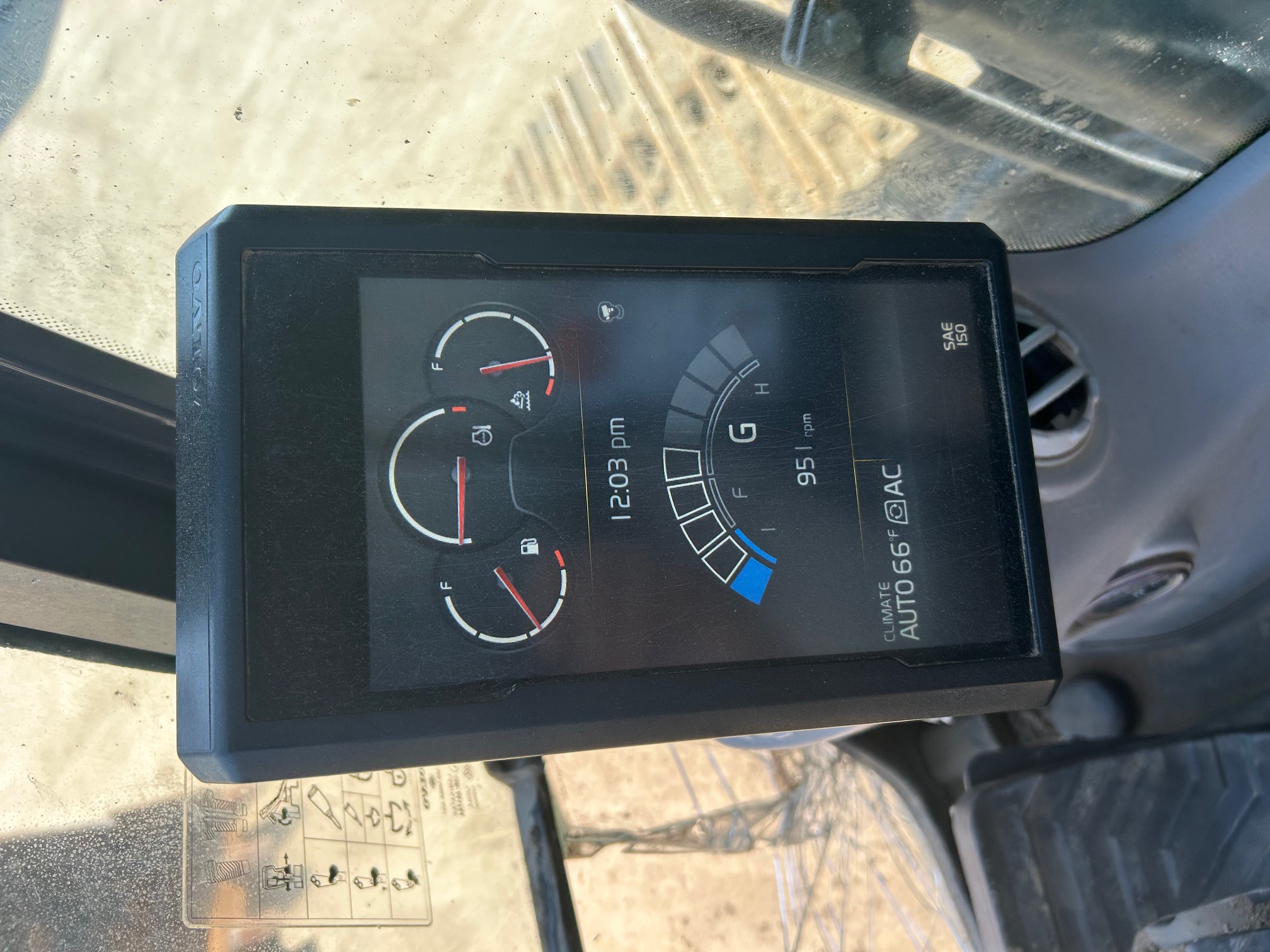 Used 2019 Volvo EC160EL with hyd thumb