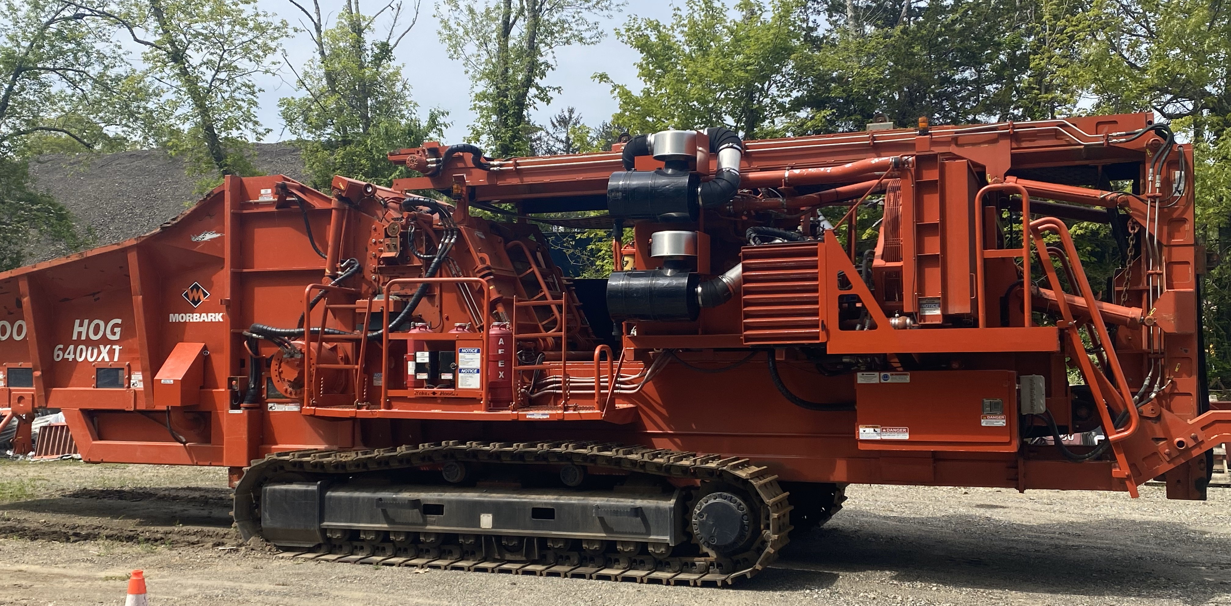 Used 2019 Morbark 6400XT Wood Hog Horizontal Grinder