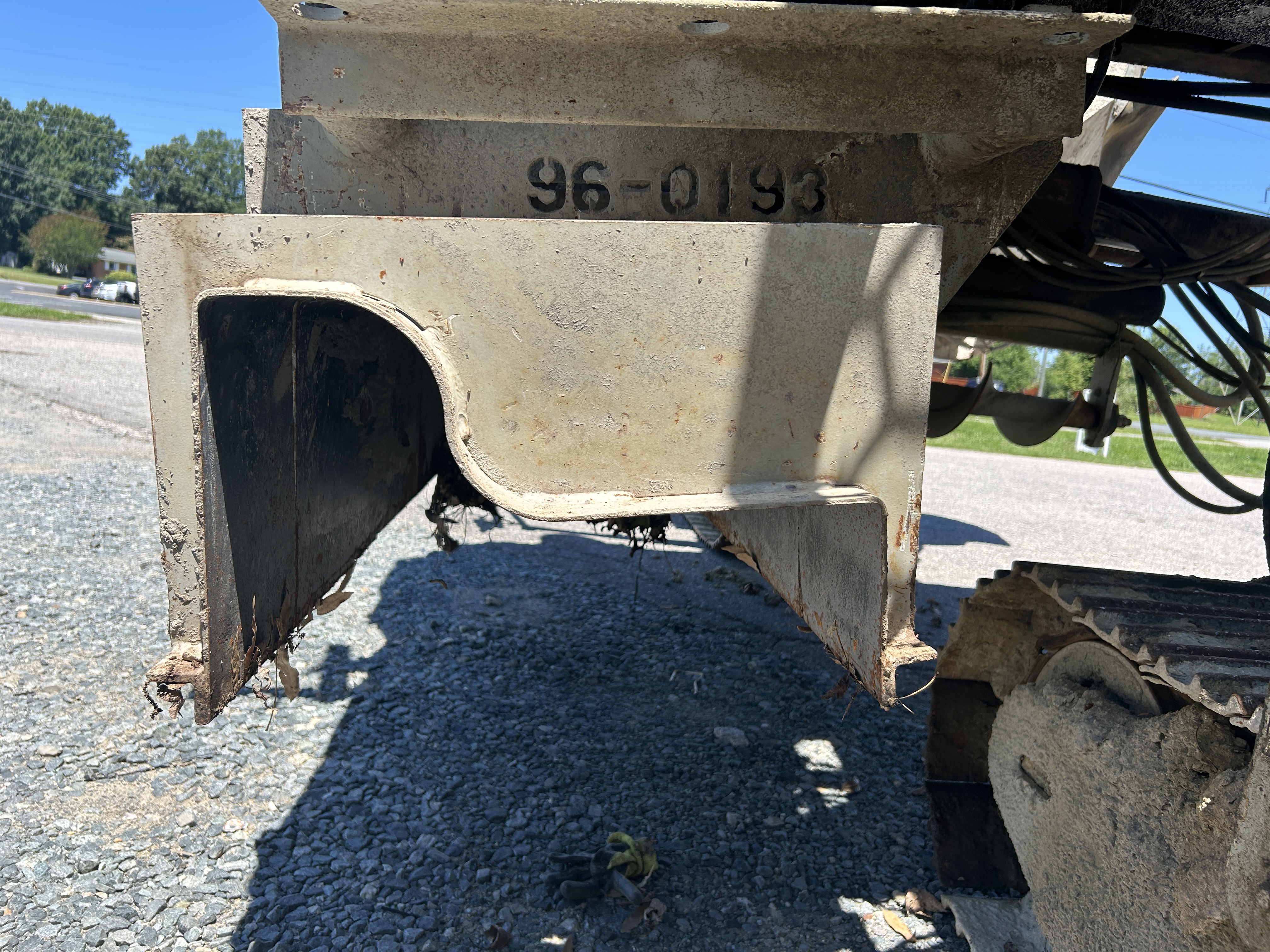 Used 2002 Power Curbers 5700B Curb & Gutter machine with 4 DifferentForms