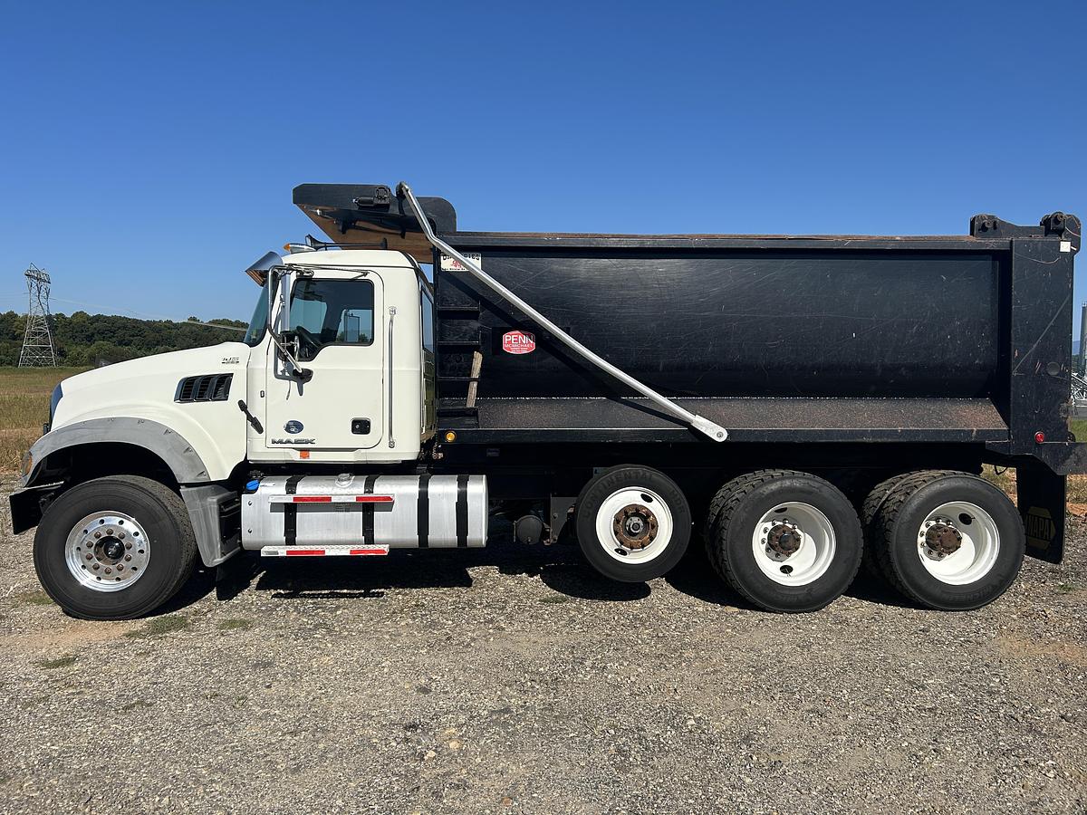 Used 2017 Mack GU713 Tri Axle Dump Truck - Automatic