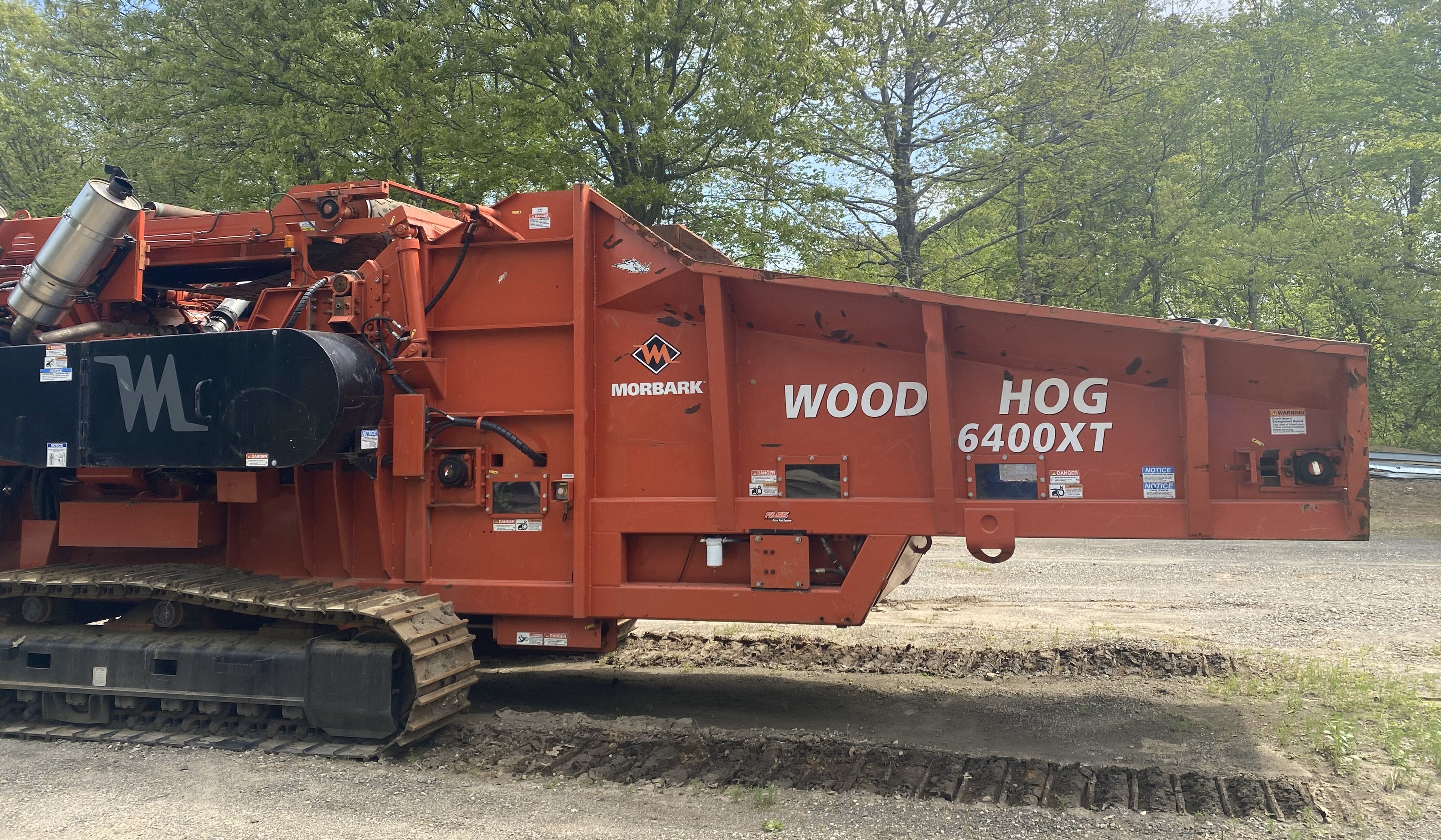 Used 2019 Morbark 6400XT Wood Hog Horizontal Grinder