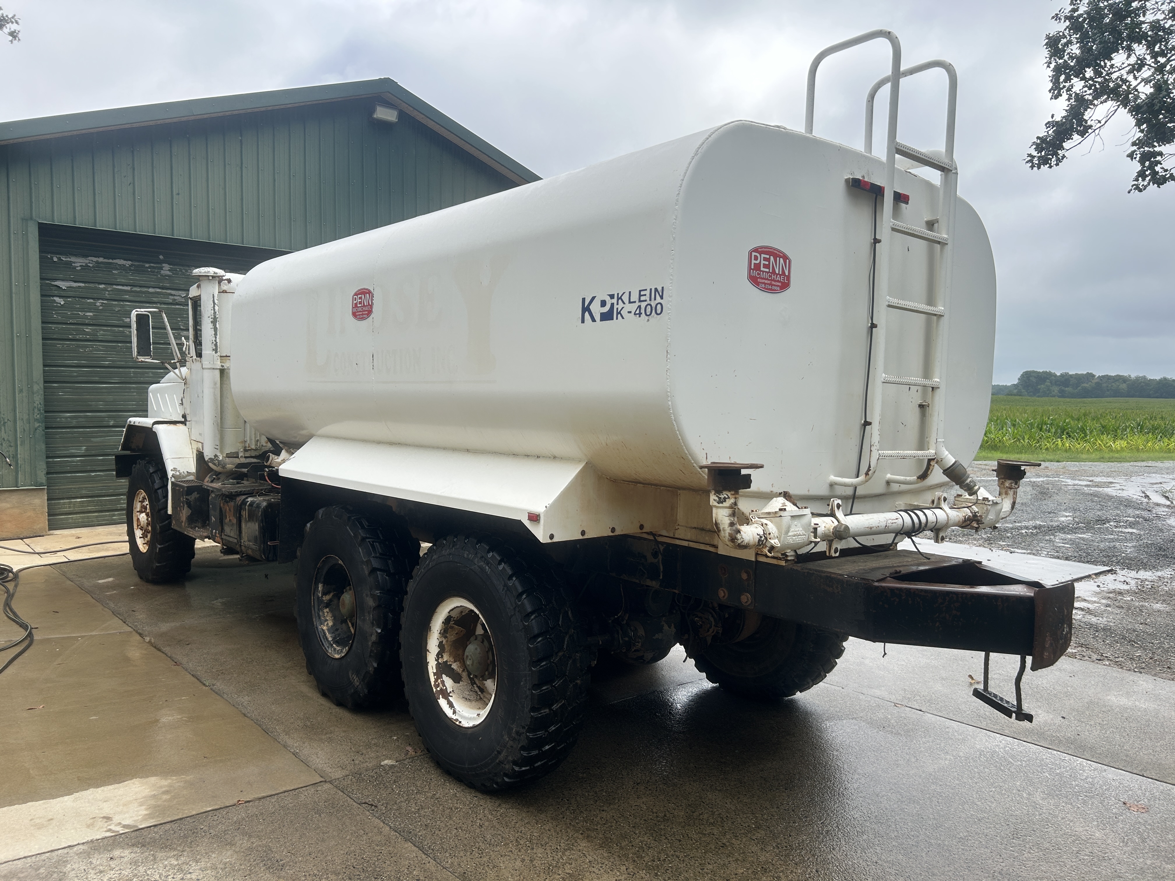 Used 2006 Klein K-400 mounted on military truck