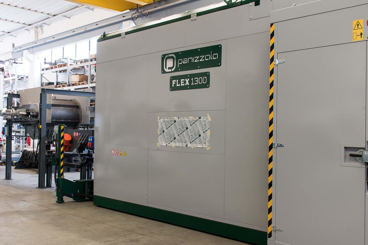 Panizzolo Flex 1300 Mobile Drum Hammer Mill