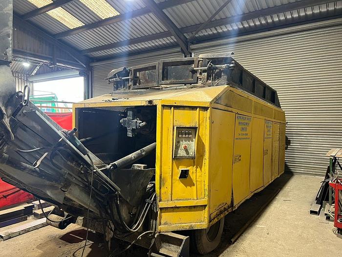 Used AMB 633 Primary Twin-Shaft Shredder 