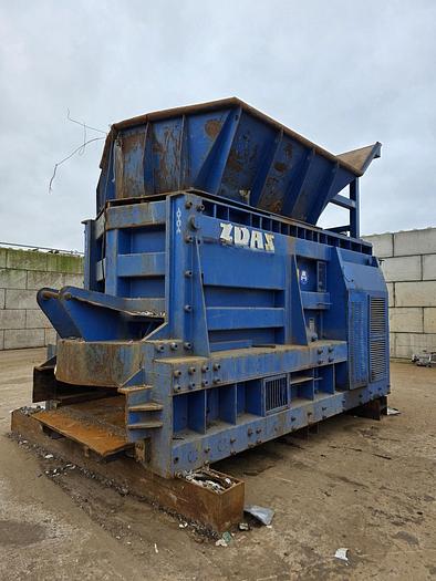Used 2008 ZDAS CNS 400 K Mobile Container Scrap Shear Shears
