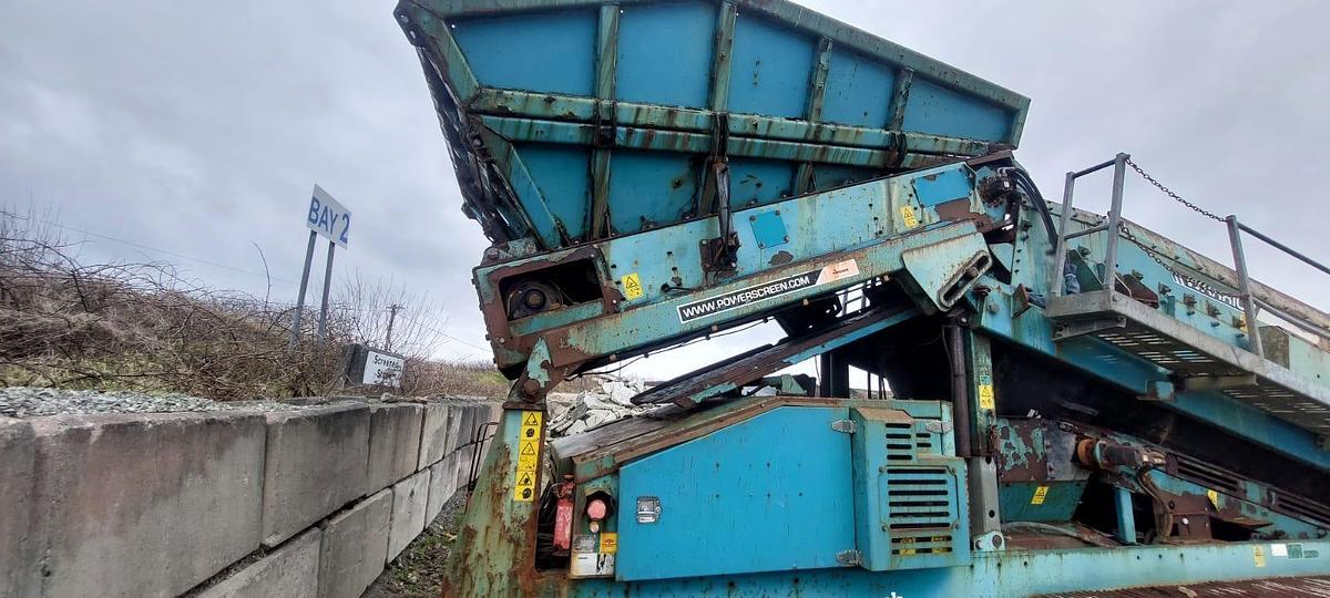 Used 2012 Powerscreen Power Shredder 1800