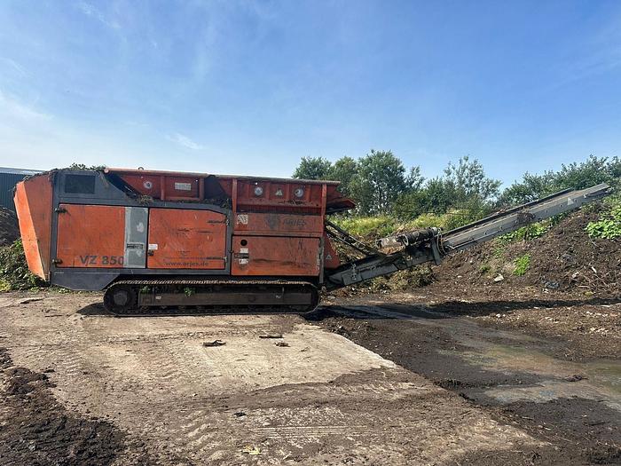 Used 2016 Arjes VZ 850 Twin-Shaft Slow-Speed Shredder