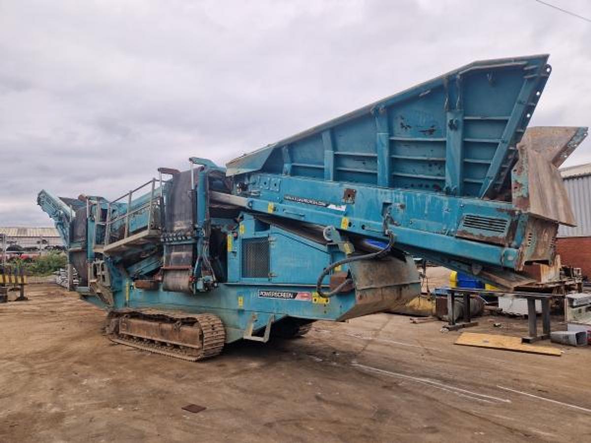 Used 2013 Powerscreen Warrior 1400X Scalping Screen