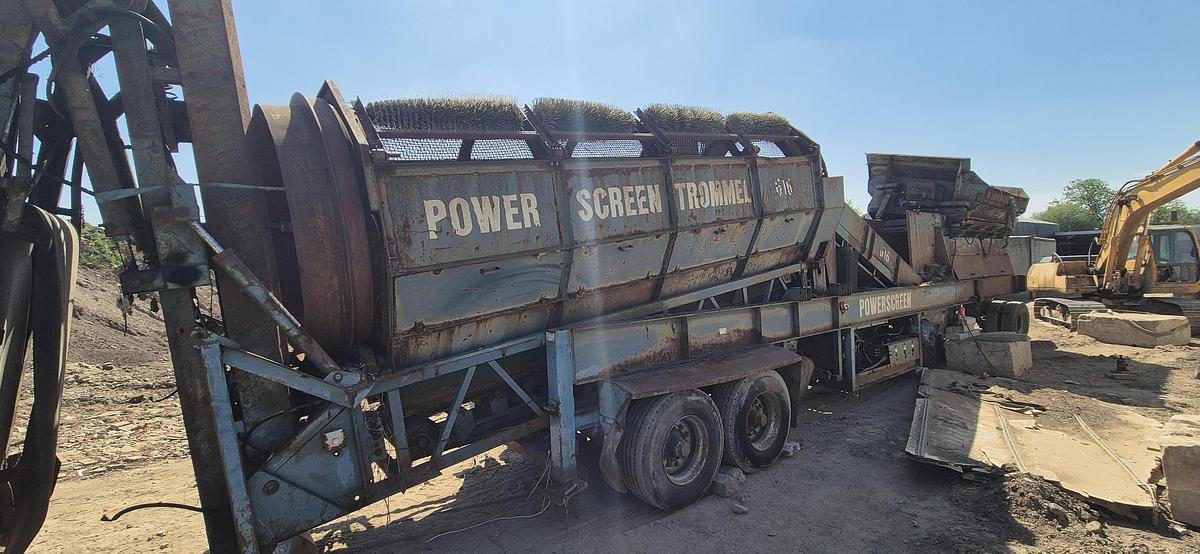 Used Powerscreen Trommel