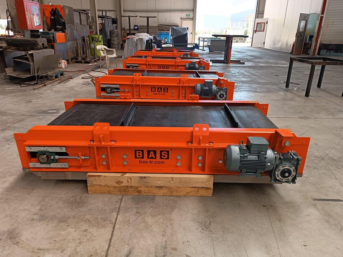 Used 2026 BAS MBS-M-1000 Permanent Magnetic Over-Band Ferrous Metal Separator