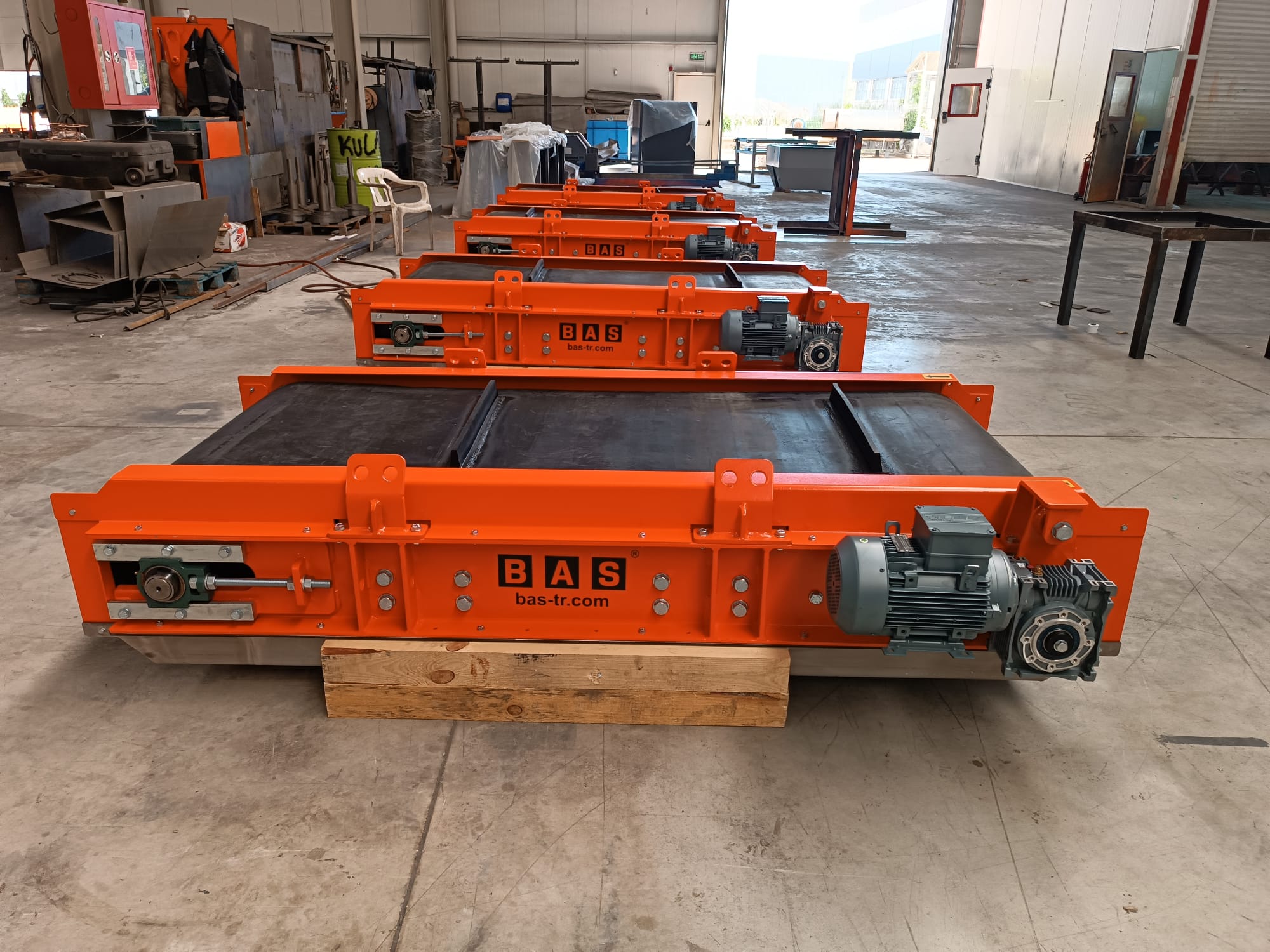 Used 2026 BAS MBS-M-1000 Permanent Magnetic Over-Band Ferrous Metal Separator