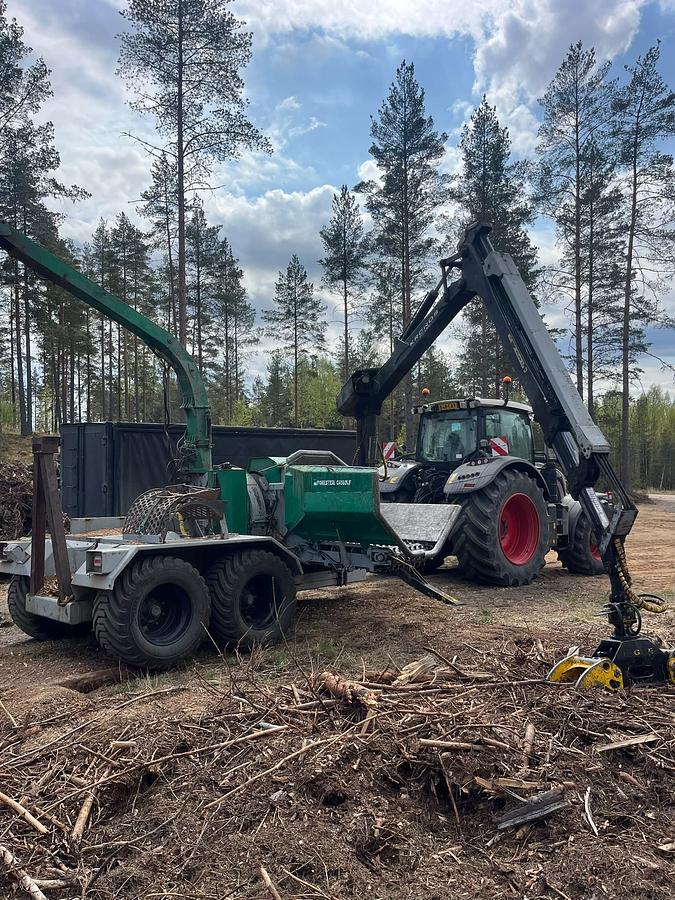 Used 2006 Kesla 4560 Forestry Wood Chipper Shredder