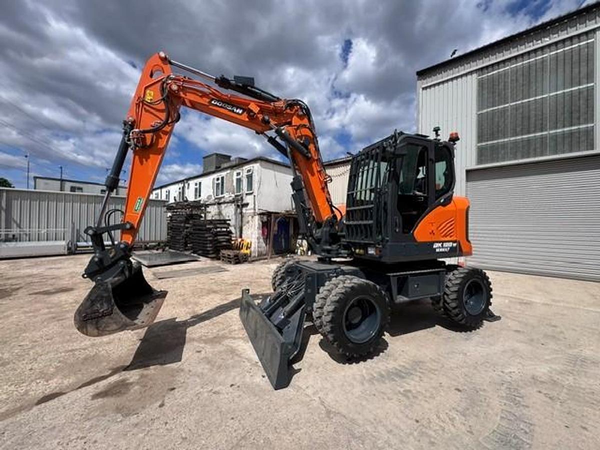 Used 2023 Doosan DX100W-7 Series 7 Excavator