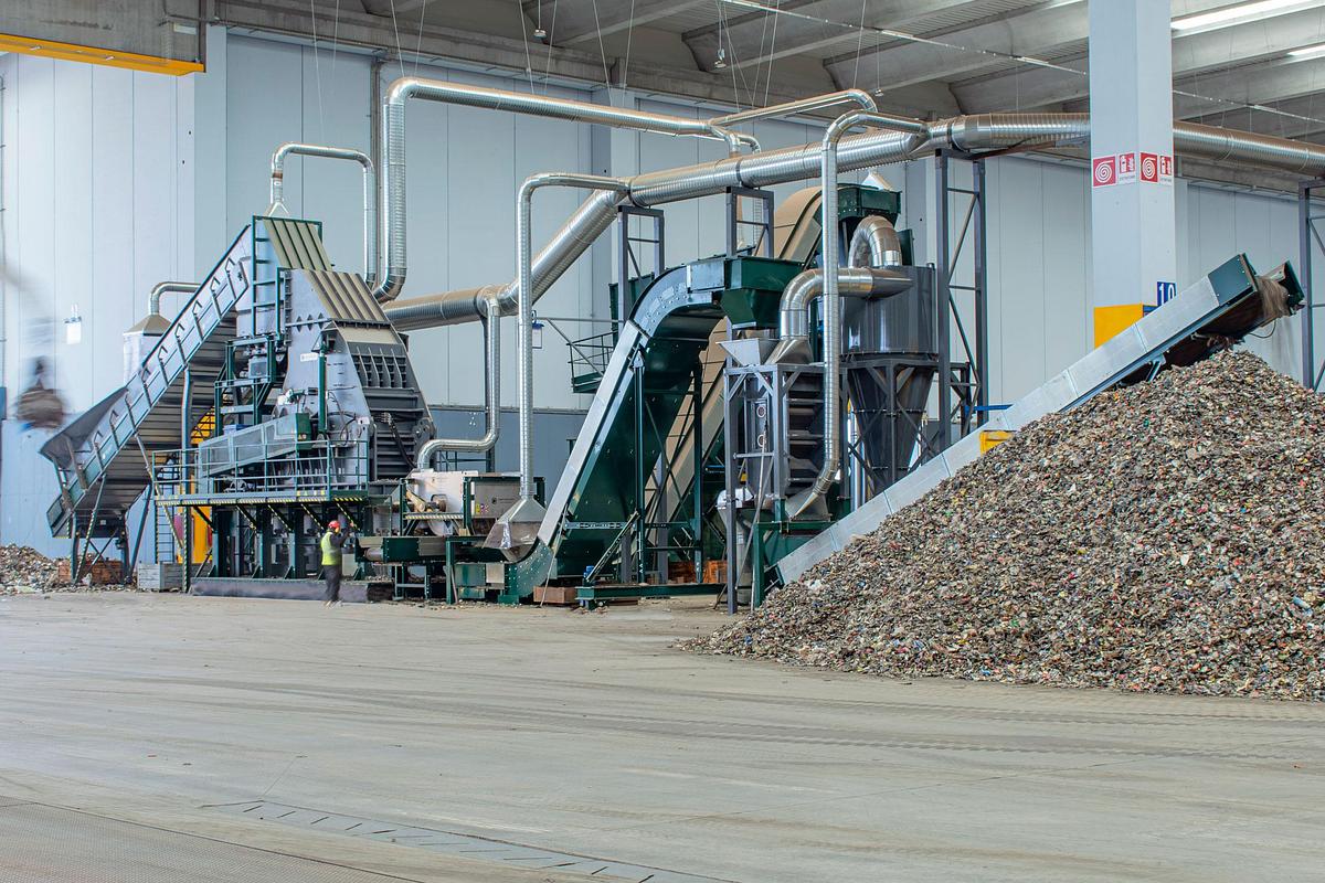 Used Panizzolo Mega 735 Stationary Hammer Mill.