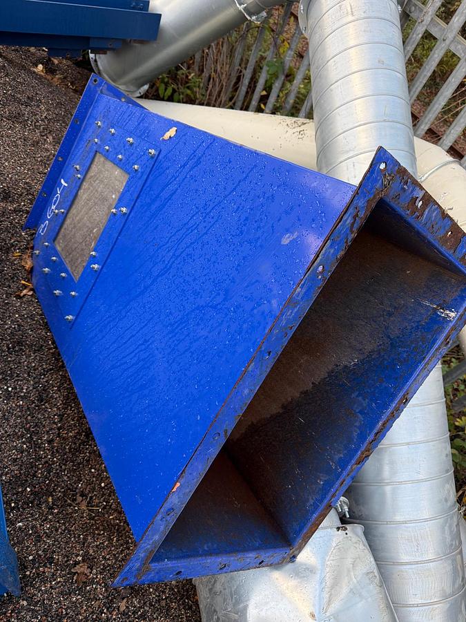 Used 2022 Impact Air Systems Air knife fans and Cyclone